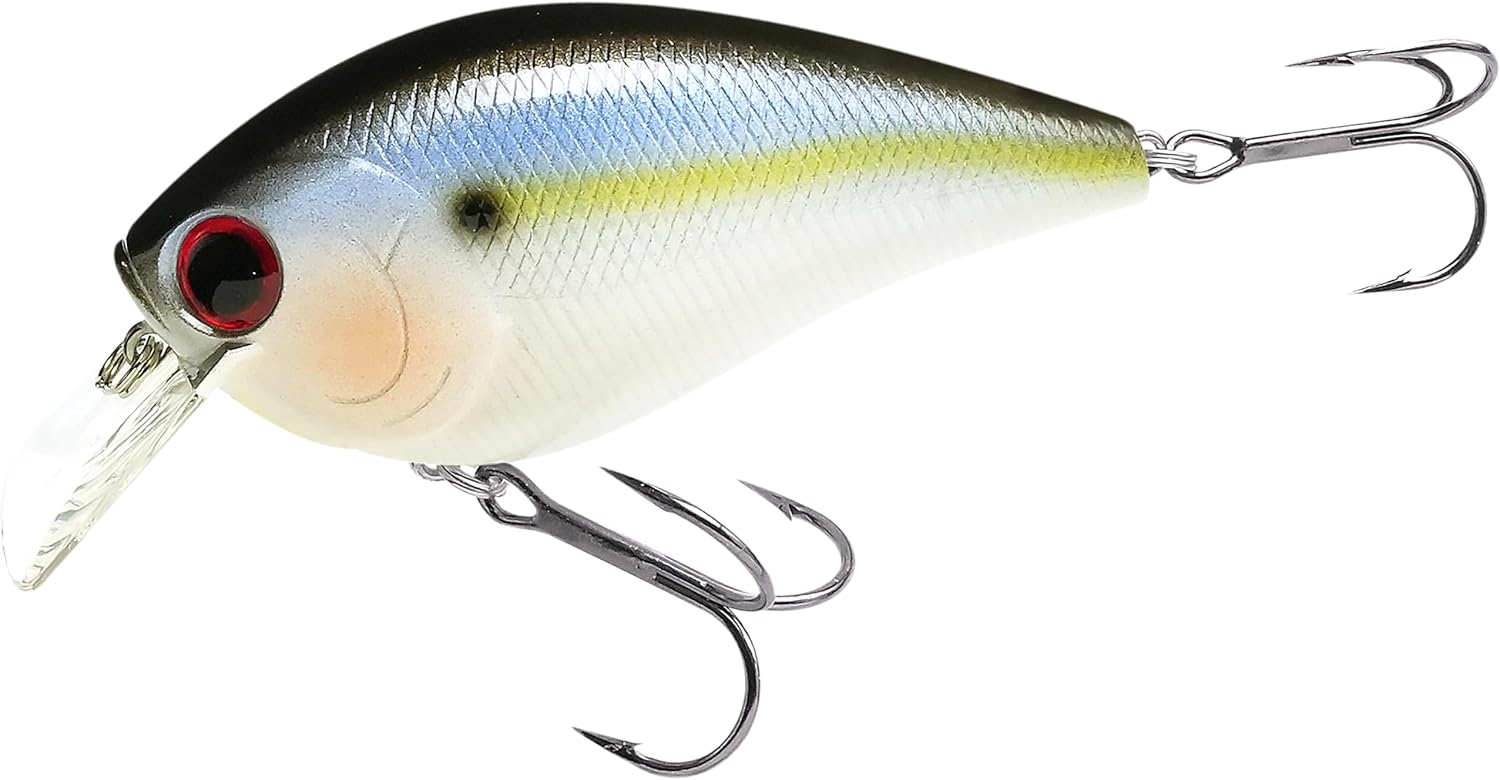 LUCKY CRAFT LC 4.5 Silent, Squarebill Crank Action Tournament Wobbling Freshwater Bass Fishing Bait