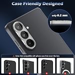 CloudValley [3 Pack] Camera Lens Protector for Samsung Galaxy S26, 9H Tempered Glass Lens Cover, Anti-Scratch & HD Clear Case Friendly [Not Affect Flash & Night Shot], Clear