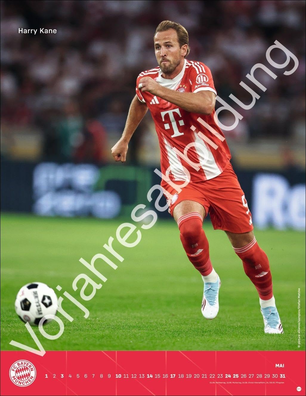 FC Bayern München Posterkalender 2027: Wandkalender mit den besten Spielerfotos des FC Bayern. Toller Kalender für Fußballfans. 34 x 44 cm.