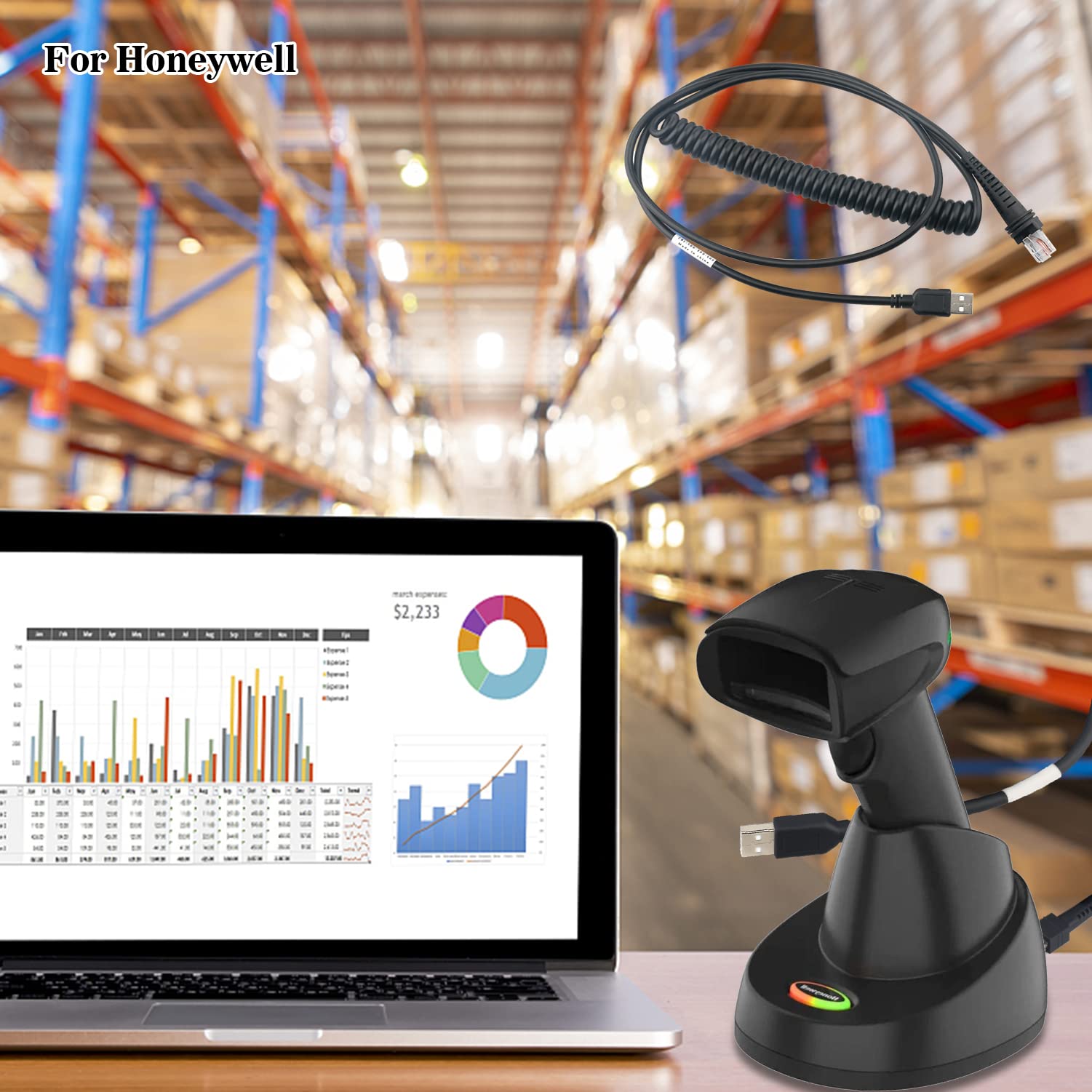 Amazon.co.jp: Honeywell 1900G 1200G 1400G バーコードスキャナー用