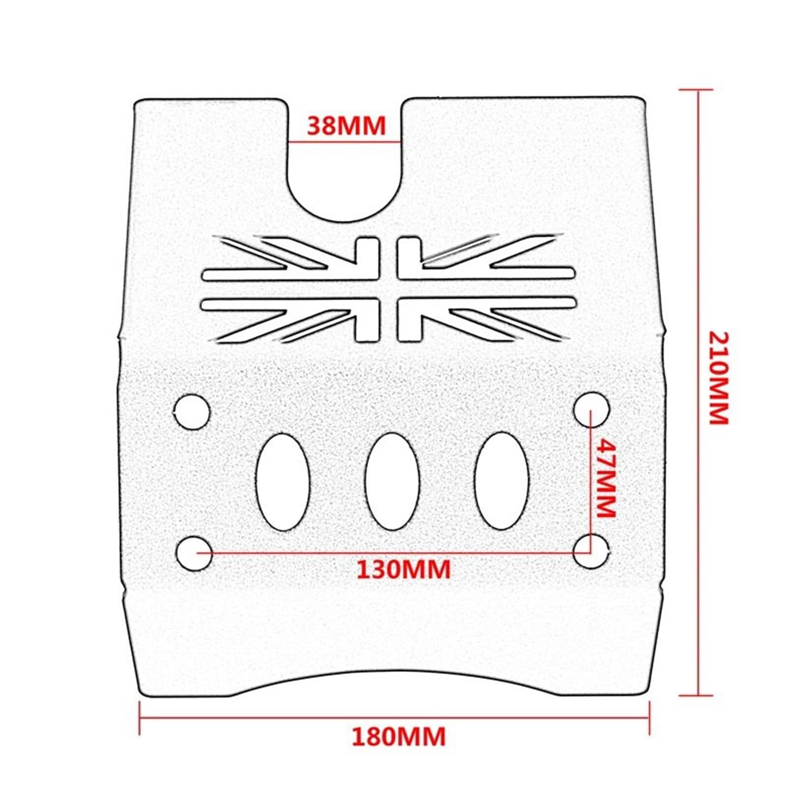 Per Bonneville 1200 Bobber T120 2016-2022 Protezione della piastra paramotore della protezione telaio della base inferiore motore copertura motore Motociclette protezioni motore