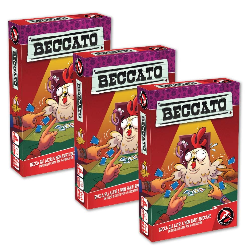 CLUB SANDWICH Red Glove GIOCO DA TAVOLO Con Le Carte IN ITALIANO Eta 7