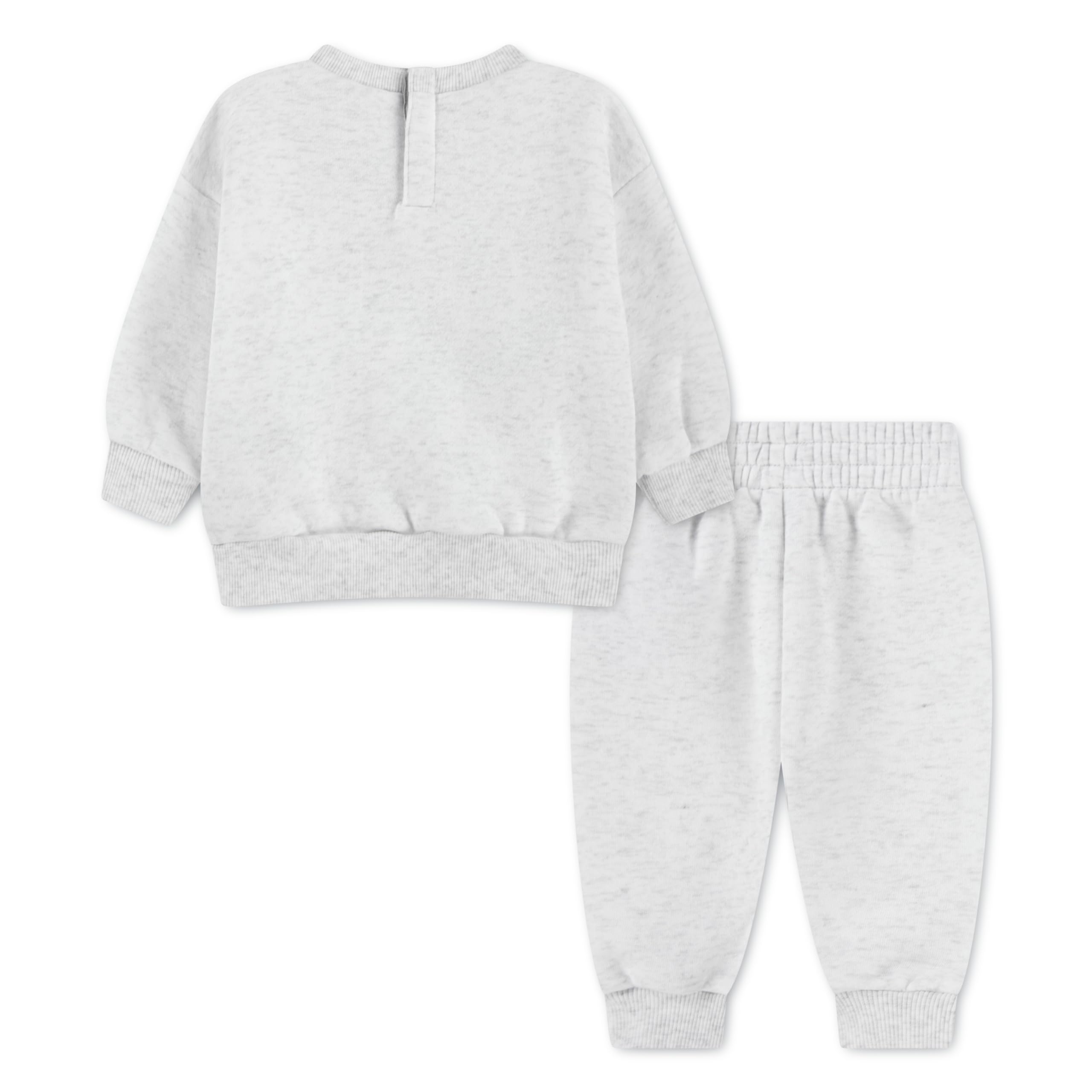 NIKE Baby - Jungen Nkn Essential Fleece Crew Set Blender