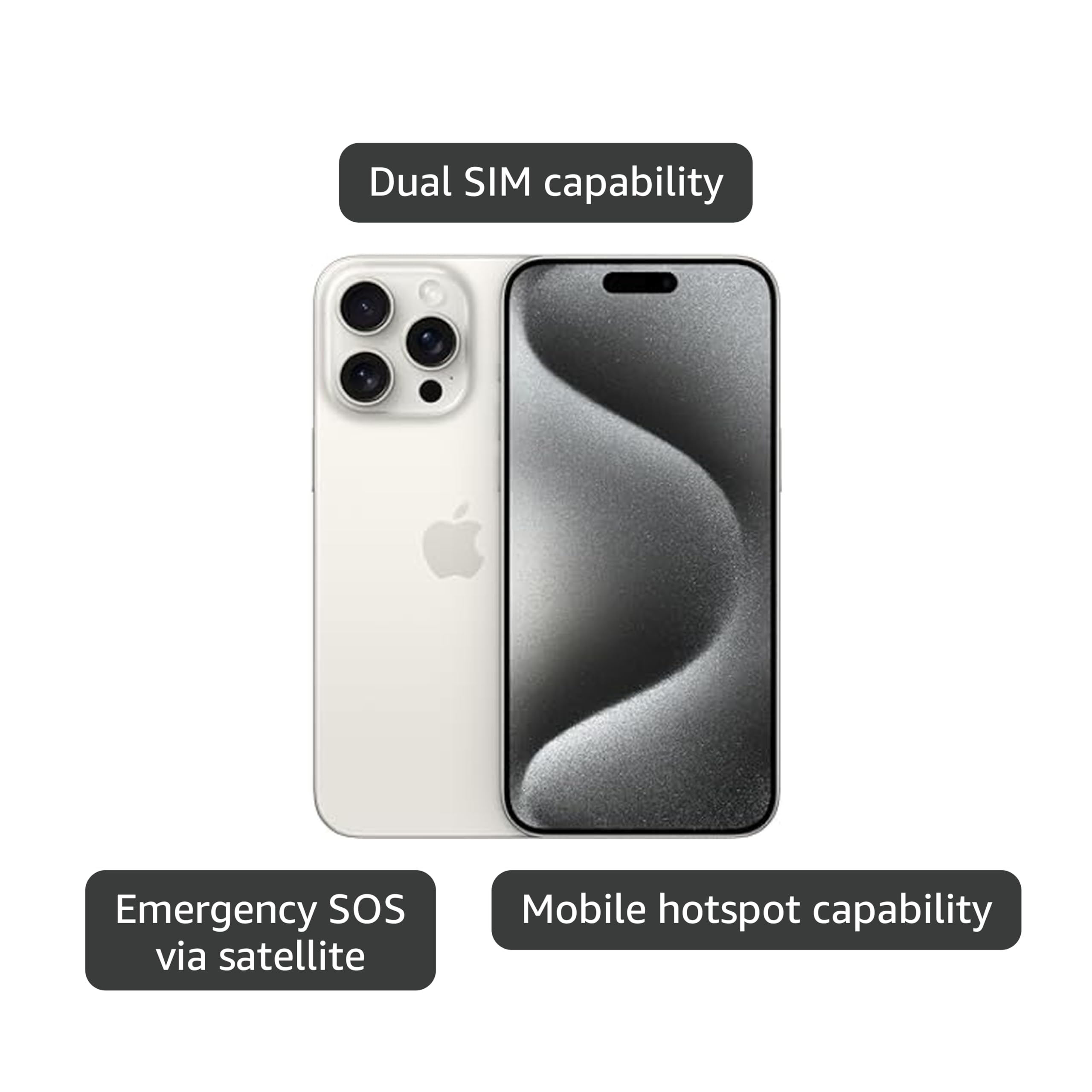 Amazon.com: Apple iPhone (Renewed Premium) 15 Pro Max, 256GB