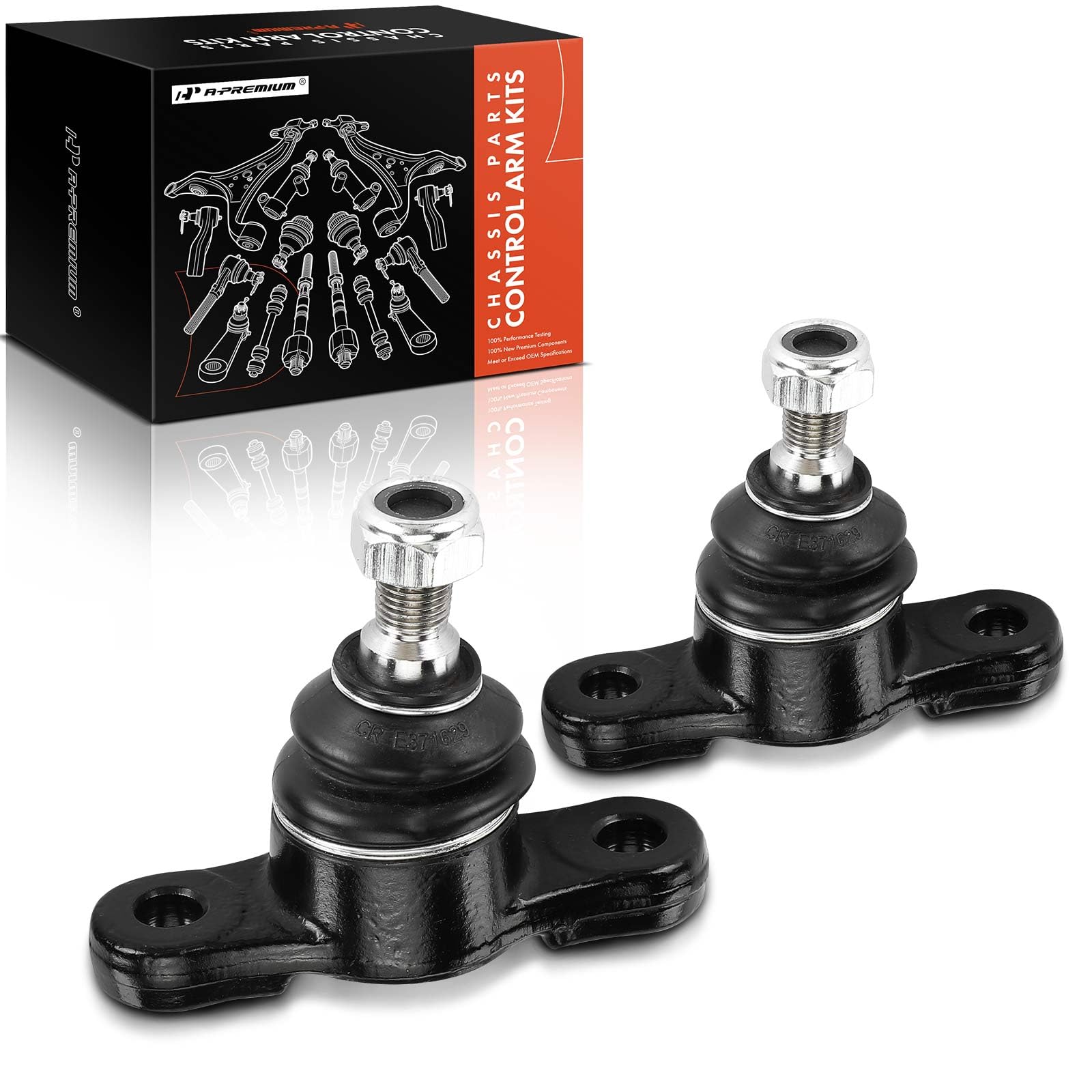 Amazon.com: A-Premium 2 x Front Lower Ball Joint, Compatible