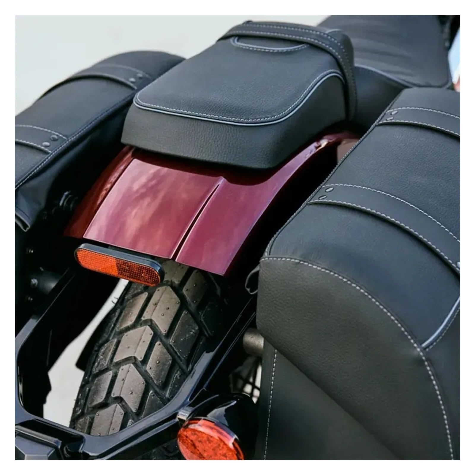 Misura Per Indian Scout 2025 Cuscino Del Sedile Posteriore Moto Passeggero Comfort In Memory Foam .Supporto per la schiena del passeggero Cuscino