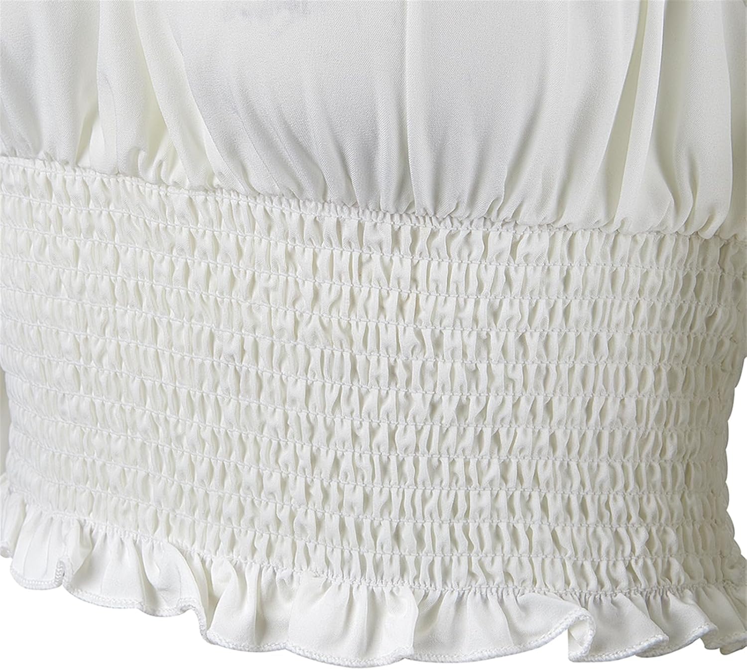 Zhitunemi Peasant Blouses for Women Costumes: Renaissance Costume Women Fairy Top - Masquerade Party for Fashion Enthusiasts - Image 6