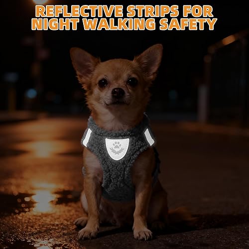 Miniatura 118 de KOOLTAIL Juego de arnés y correa para perros pequeños y medianos, arnés de malla suave sin tirones para perro, cómodo chaleco acolchado