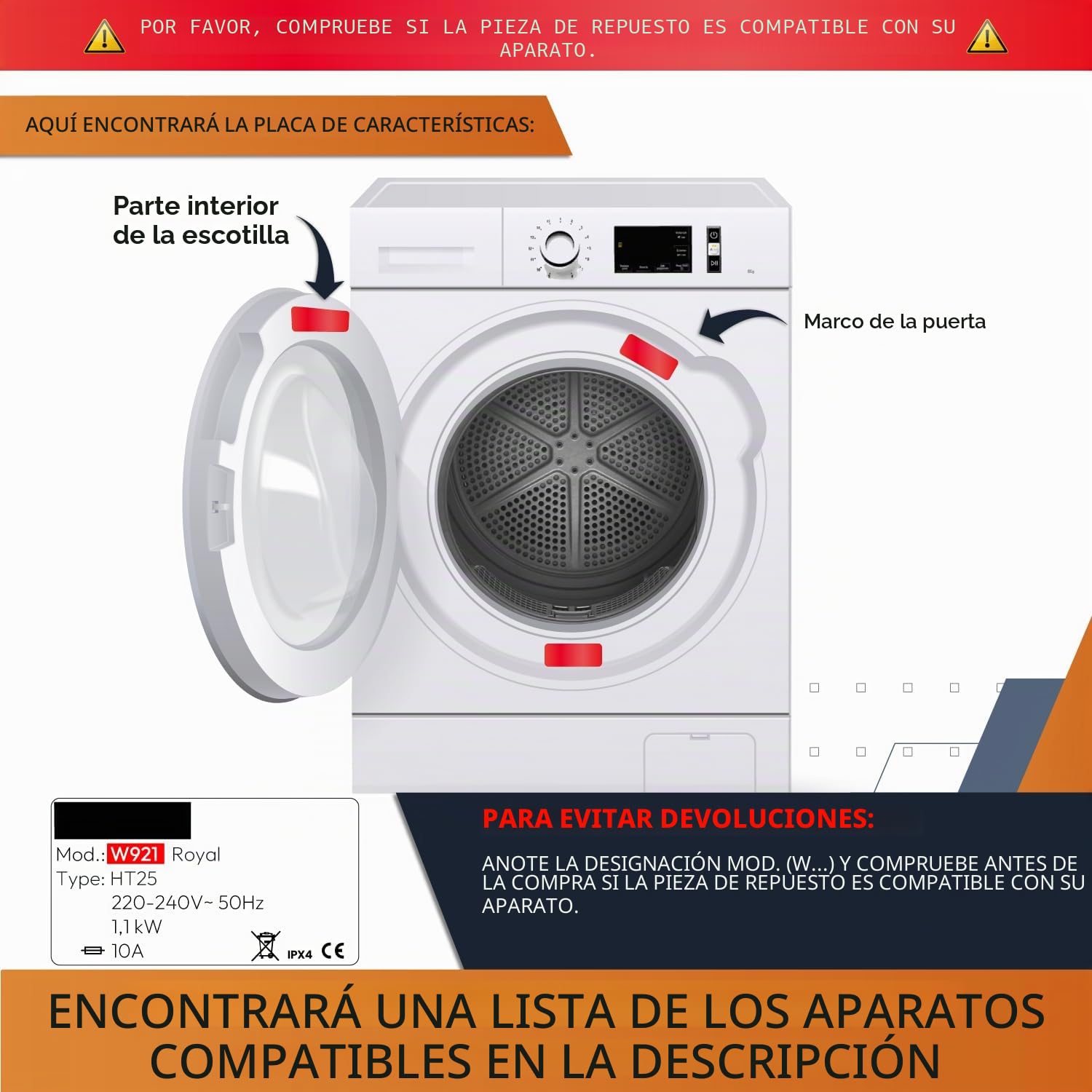 Kenekos - Manguera de entrada Aquastop de 2,2 m BITRON tipo 84 adecuada para lavadora Miele 4622714/4061335, 3/4 pulgada WPS, manguera de entrada de seguridad con conexión eléctrica