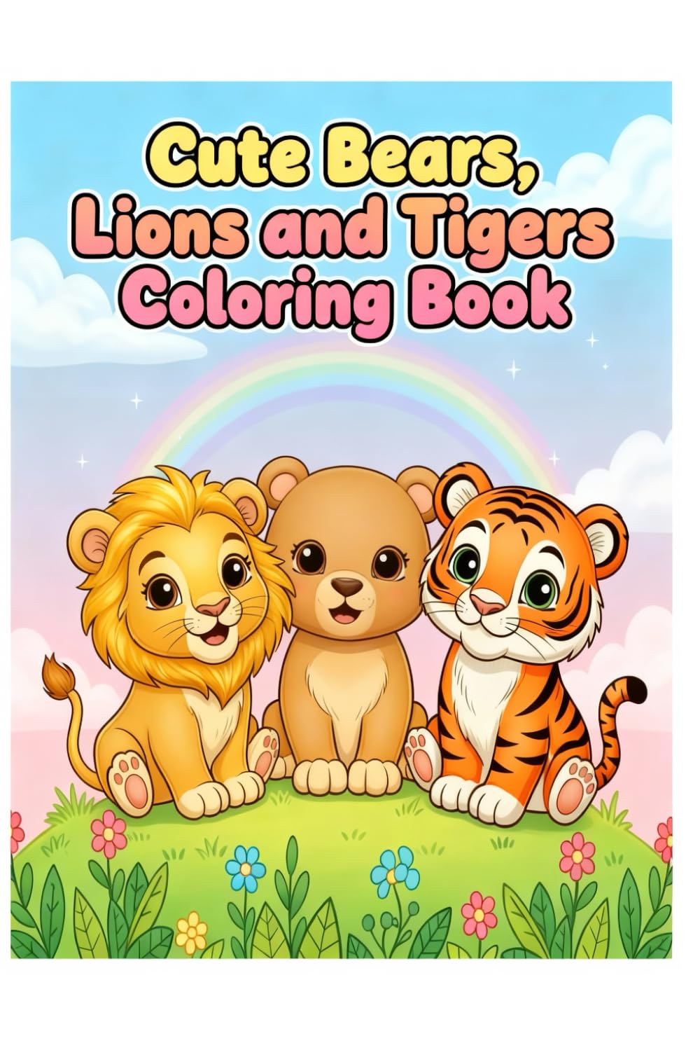 Cute Bears, Lions and Tigers