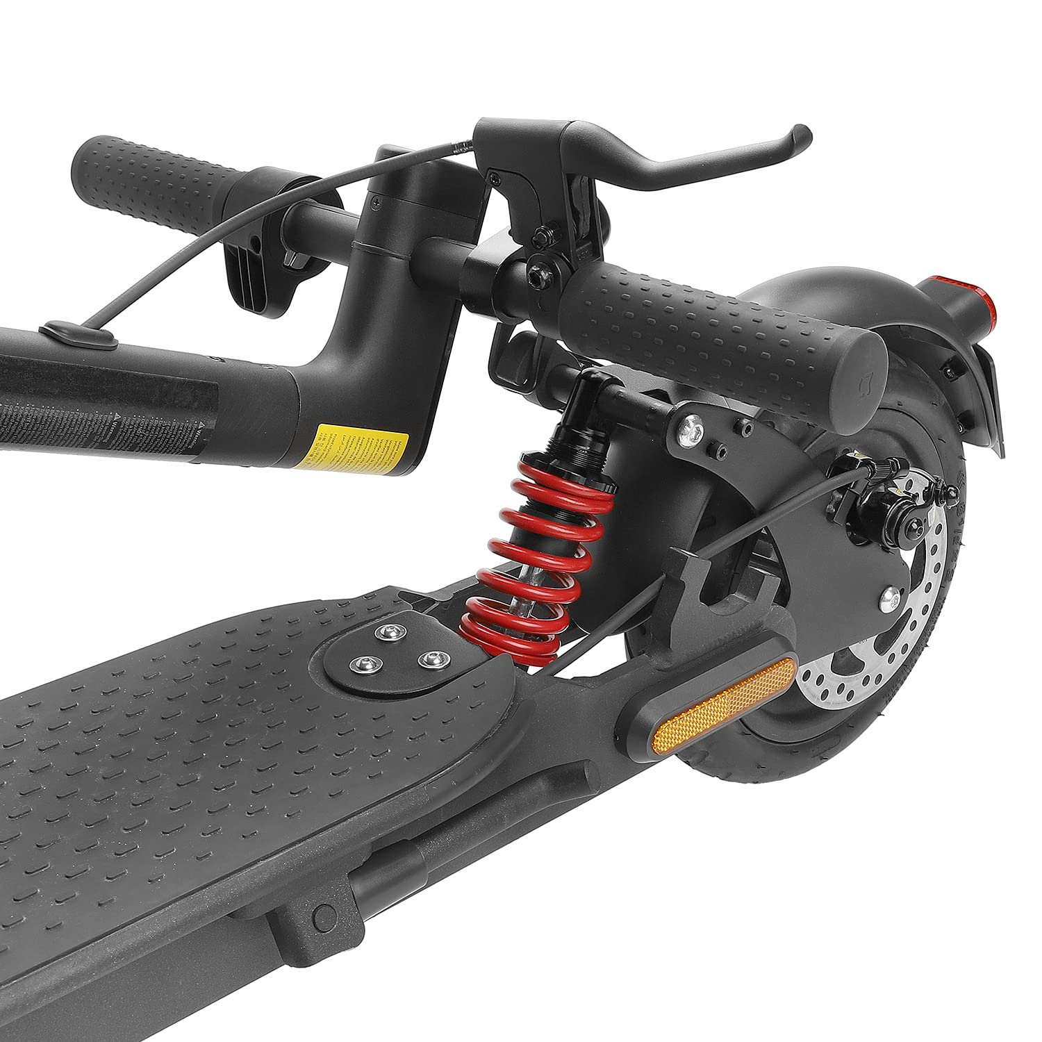 通用 Fututech Kit Suspension Arrière Scooter Electrique pour Xiaomi M365 1S Essential Lite Amortisseur Garde-Boue Feu Arrière Accessoires Trottinettes Modification (Noir pour M365 1S EL)