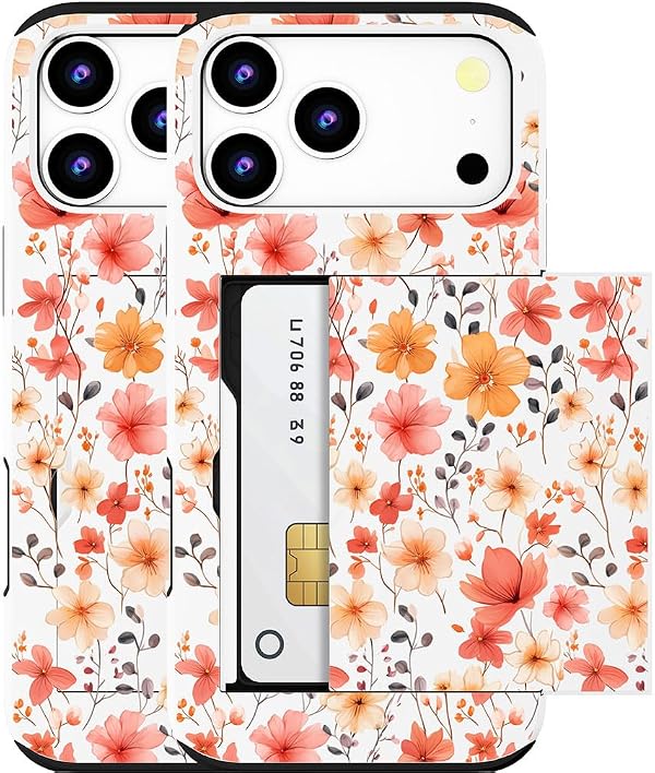 MUQR for iPhone 17 Pro Max / 18 Pro Max Case (White Autumn Flowers) by MUQR - Used condition - US$13.74