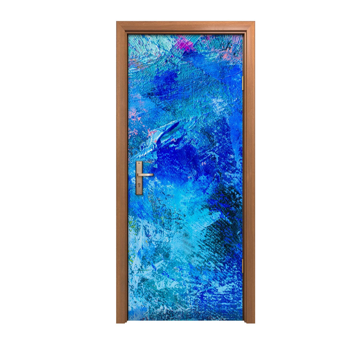 Autocollant de porte design 90x200cm décoration murale intérieure Bohomes