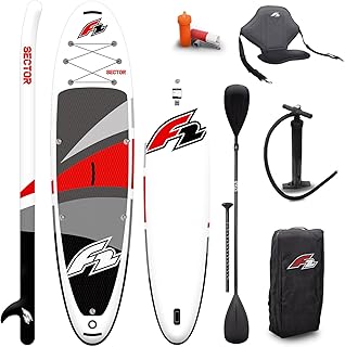 F2 SUP Stand Up Paddle Board Sector Limited Edition 10'5''/11'5"/12'2" Rot 2024