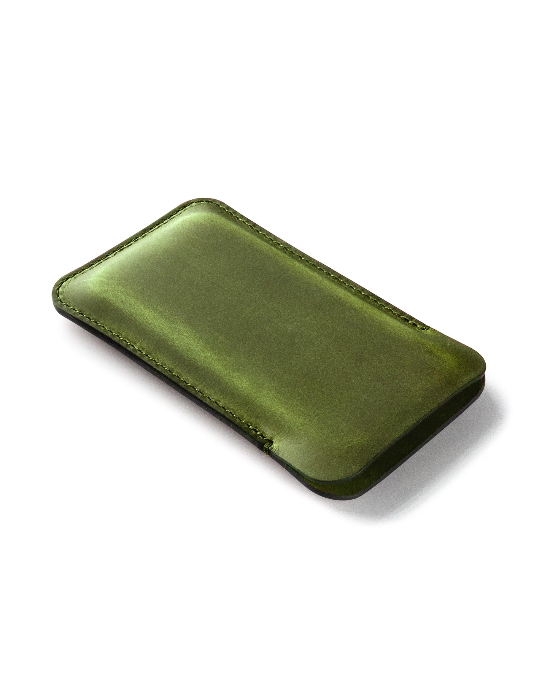 Crazy Horse Craft, Funda para iPhone 17 Pro Max, verde alpino, funda para teléfono móvil, funda de piel SG, funda para teléfono móvil, funda para teléfono móvil, funda de piel