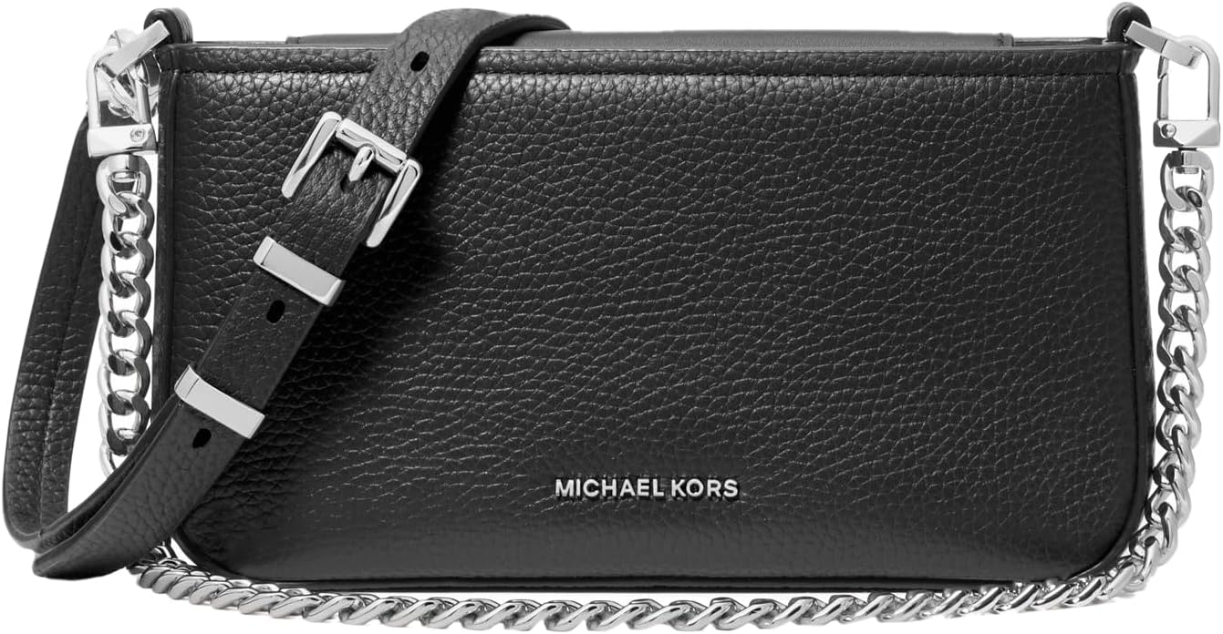 Silver-tone Hardware/Black