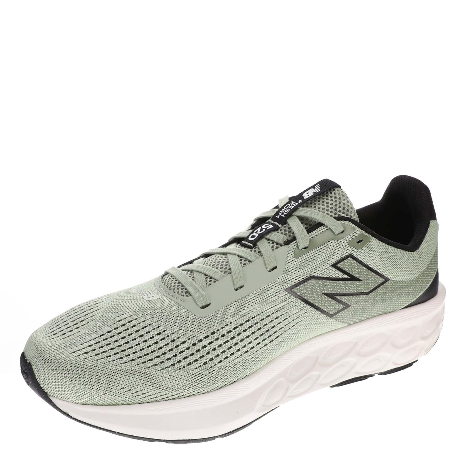 New Balance Fresh Foam 520 V9 - Tenis de Correr para Hombre, Serpiente Liguero, Oliva Oscuro, Negro, 41.5 EU