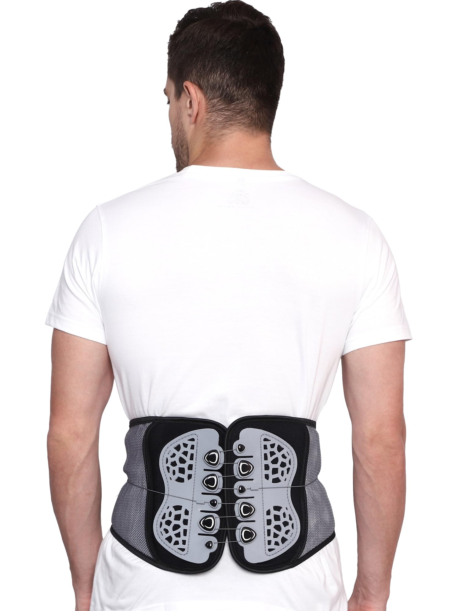 Lacepull L.S Belt, LacepullLumbo Sacral Belt (LS Belt) | Lumber Sacral Belt/Lower Back Support Belt |Lower Back Pain Brace (Large&XLarge)