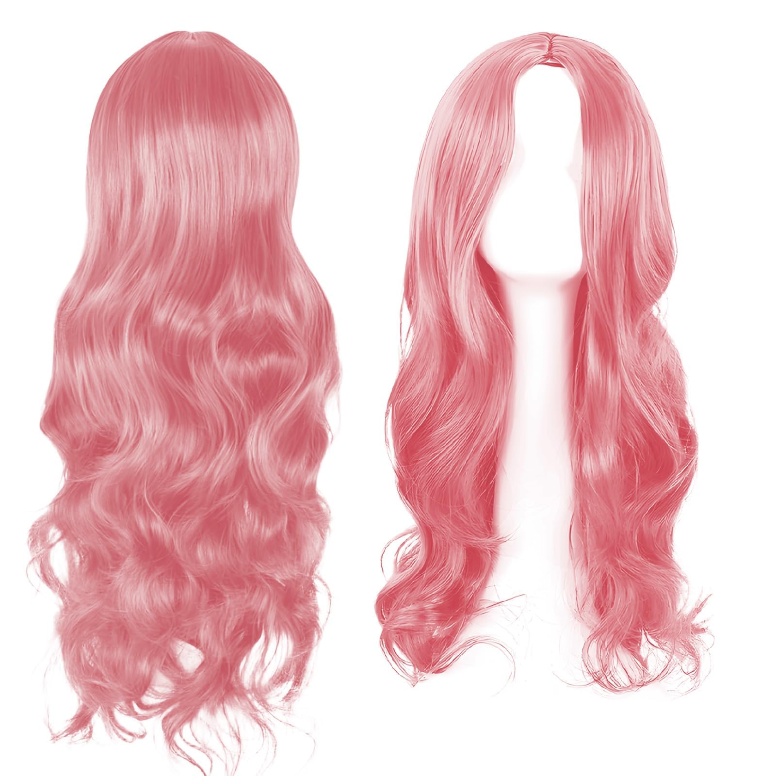 Long Pink Wig