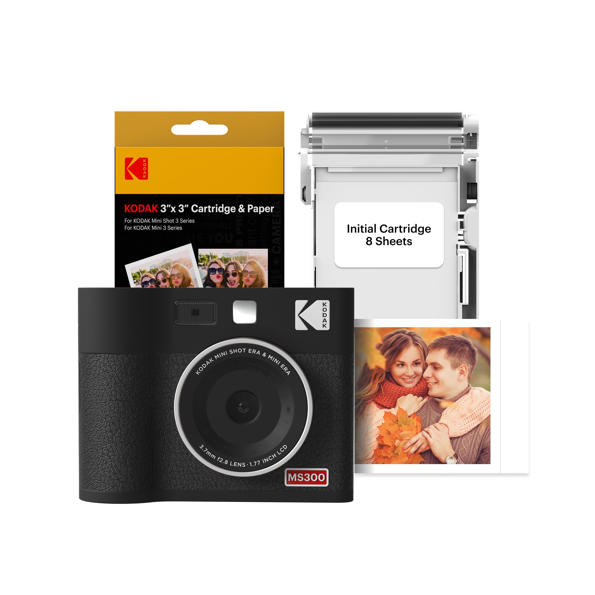 KODAK Mini Shot 3 ERA 4PASS 2-in-1 Instant Camera and Photo