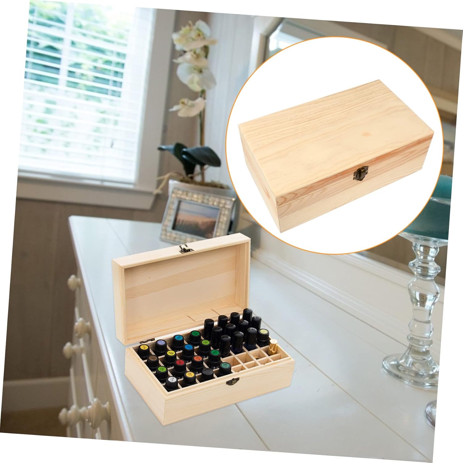 Slots Organizer Lightweight Bottle Holder Movable Dividers for and Transport for Daily Use and Travel