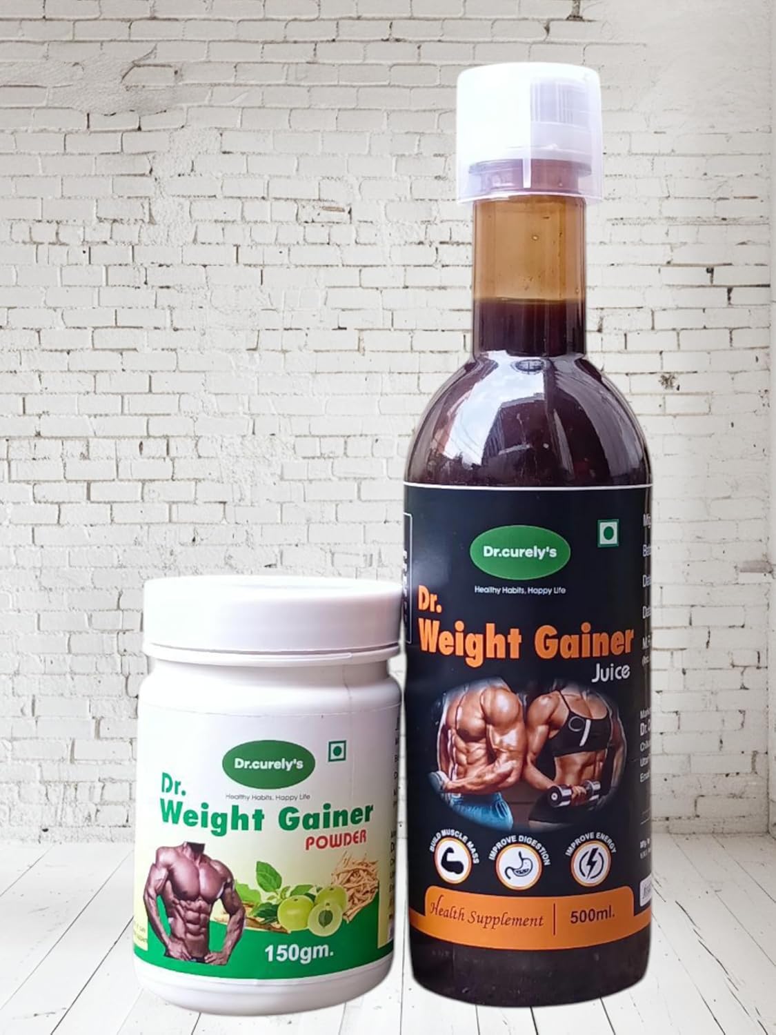 Buy Now Dr. Curely Weight Gainer Juice 500Ml &Amp; Powder 150G | Herbal 3 Buy Now Dr. Curely Weight Gainer Juice 500Ml &Amp; Powder 150G | Herbal