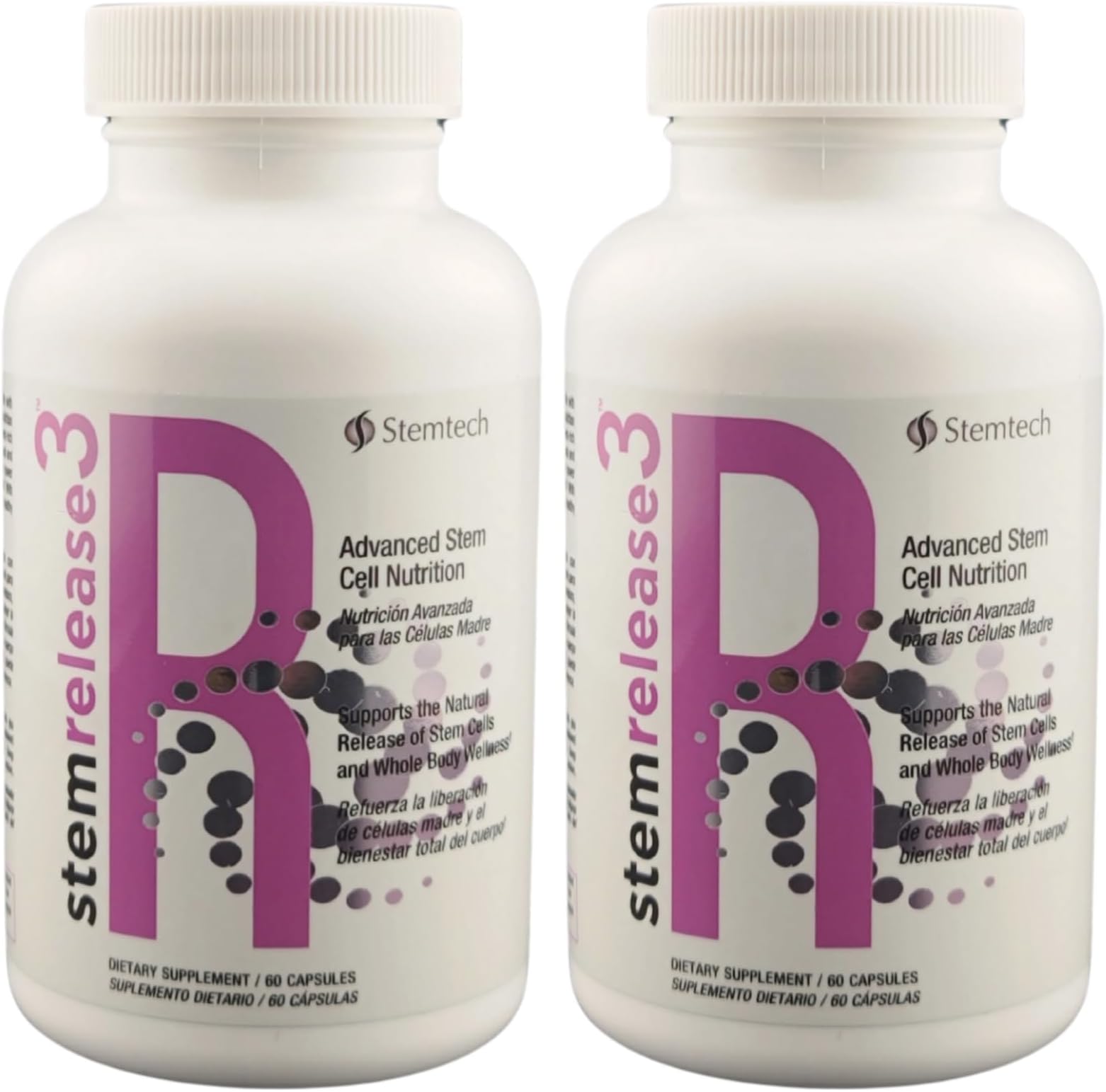 Experience The Double Renewal Power with stemrelease3™ 2-Pack - Unlock Your Body's Potential for Natural Renewal and Youthful Vitality. Elevate Your Well-Being with This Exclusive Blend