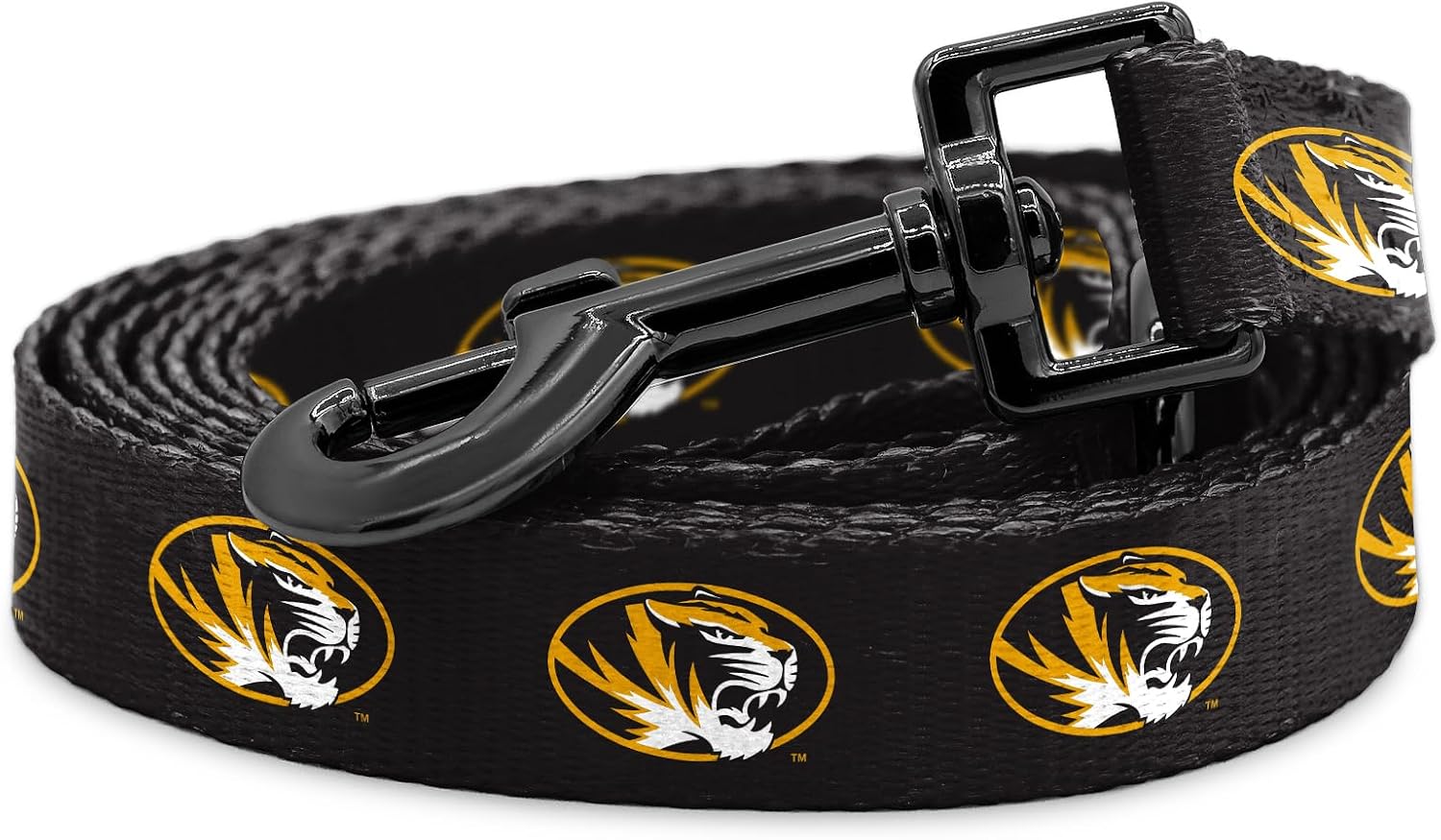 Missouri Tigers Officially Licensed Dog Collar | Great Gift for Fans | Fits Pets (Medium Collar)