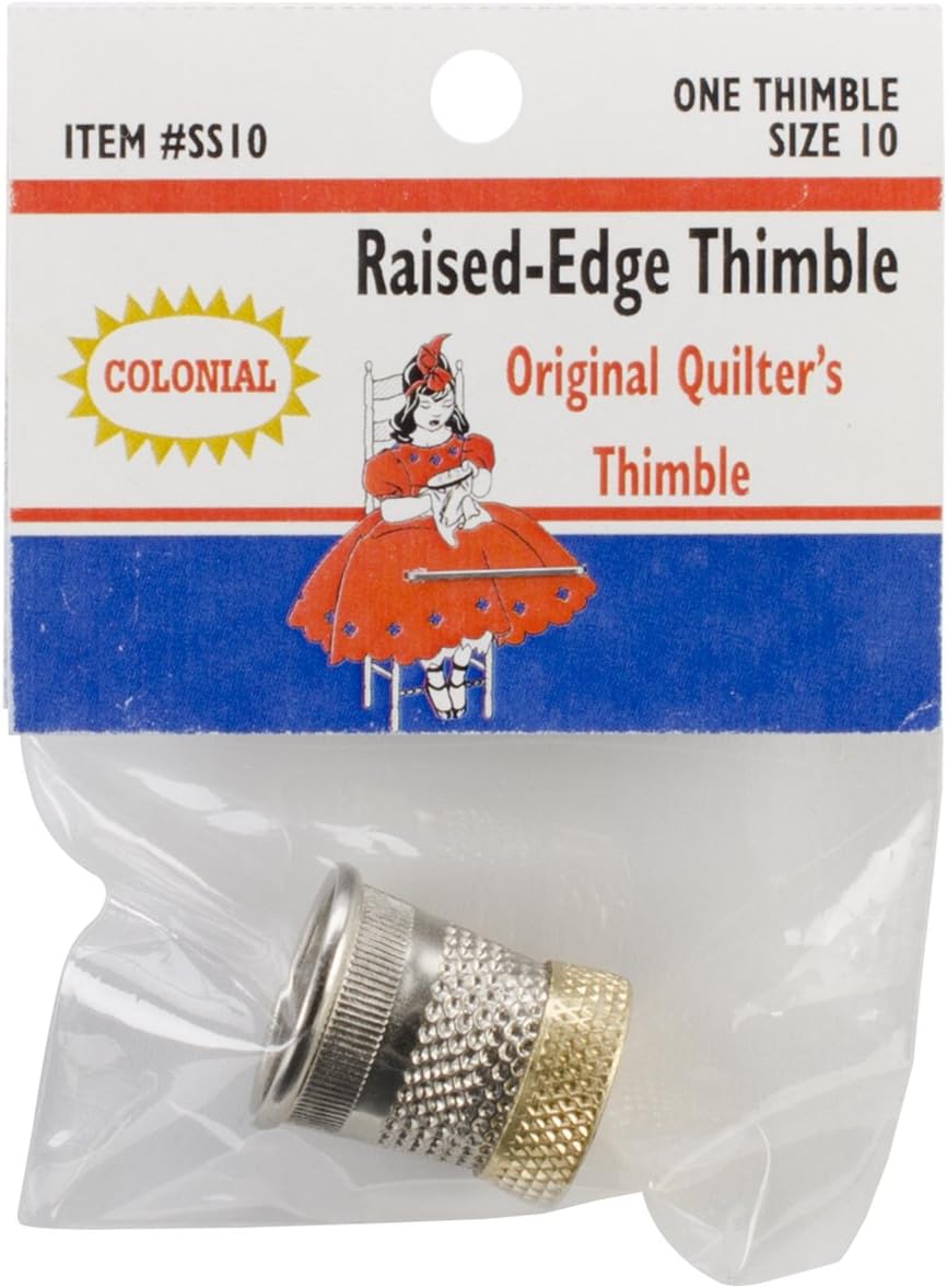 SST-10 Raised Edge Thimble, Size 10