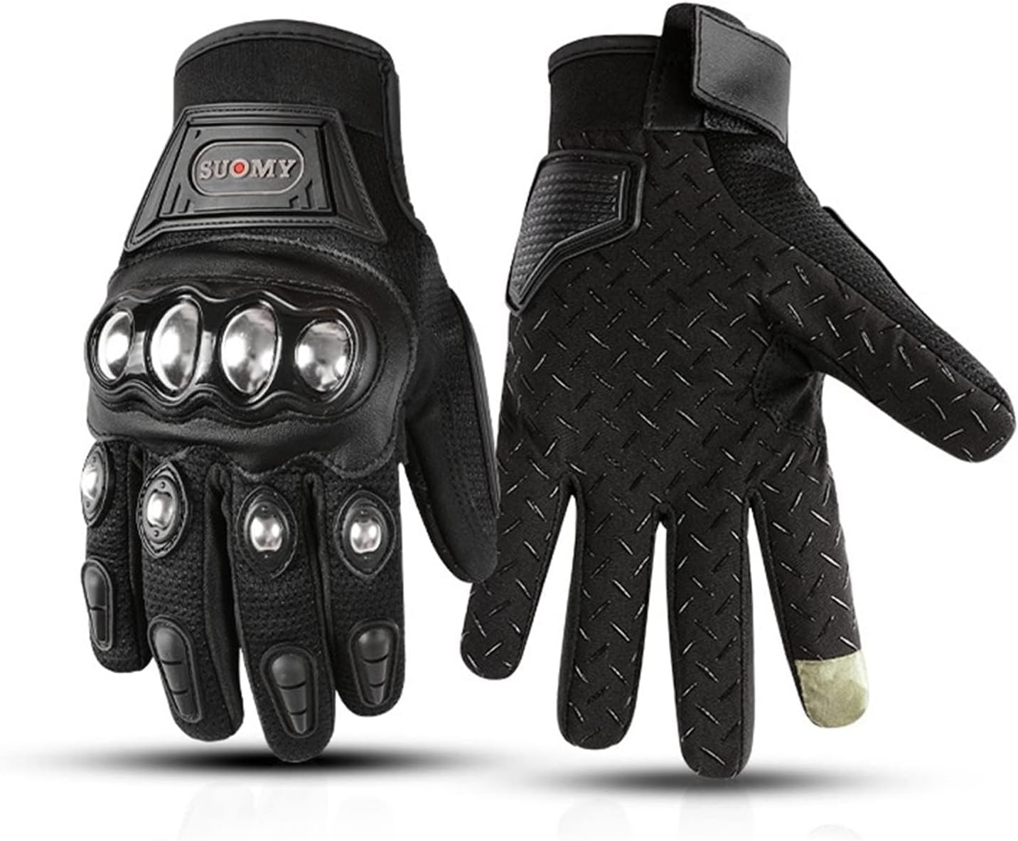 Off Road Scooter Green Touch Screen Non Slip Motorcycle Riding Woodland Camo Combat Gloves Tactical Motorcycle Glove - Foto 6