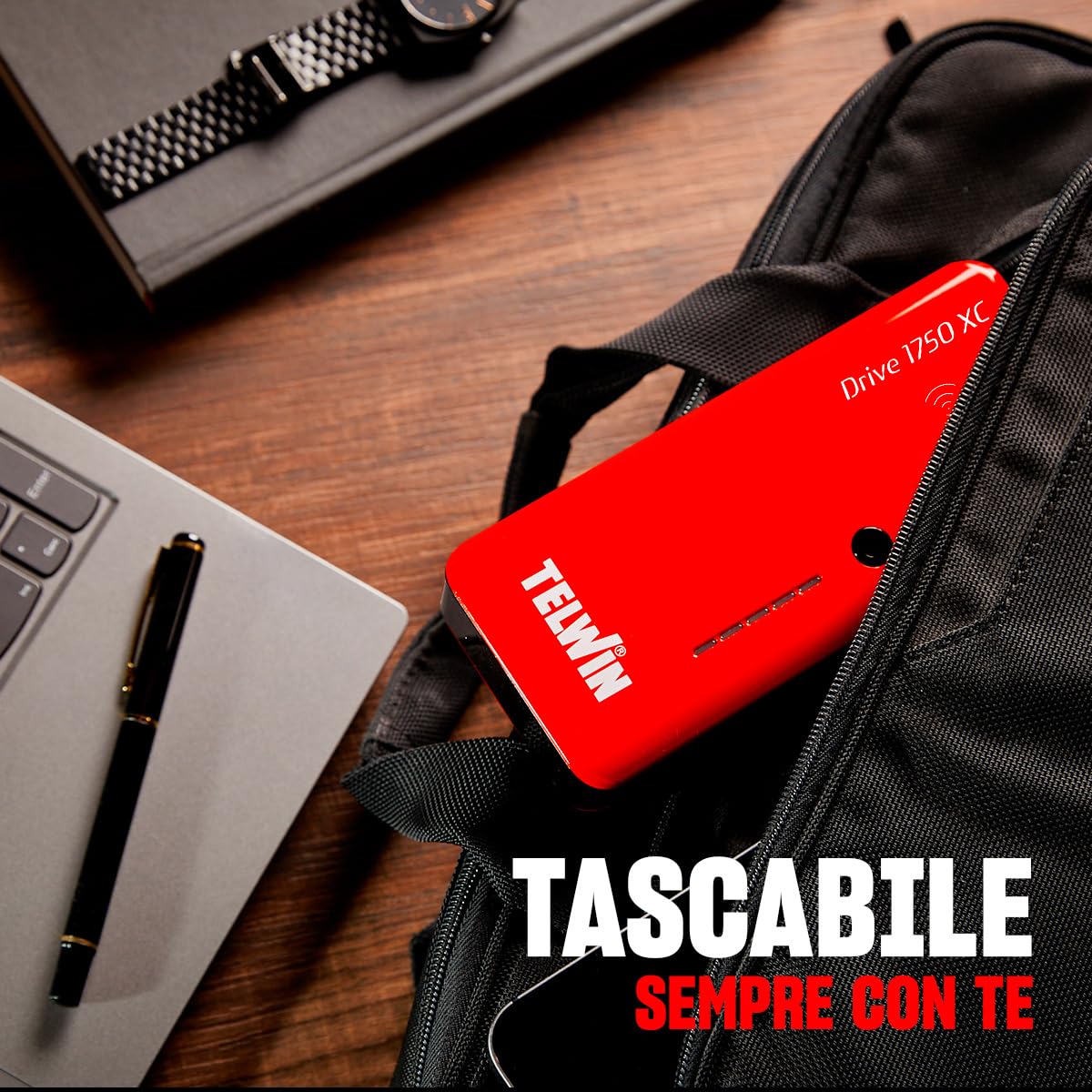 Telwin Drive 1750 XC Kompaktowy przenośny wzmacniacz i power bank
