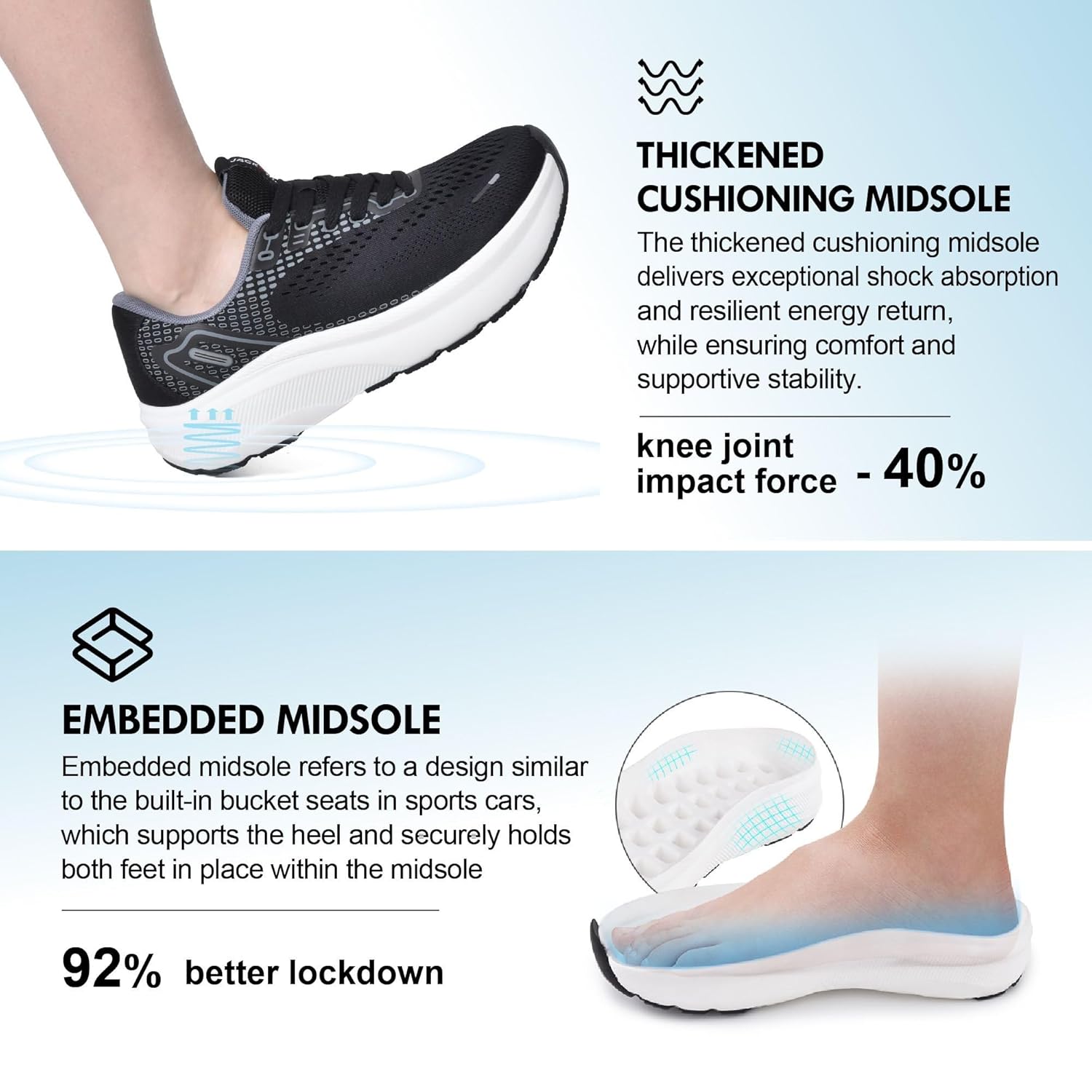 JACKSHIBO Sapatos masculinos com bico largo, suporte de arco, tênis de largura larga para corrida, caminhada, tênis, ortopédico, fascite plantar, treino, com sola grossa… em promoção! Veja a oferta e mais achadinhos de Tênis 6 Hoje é o melhor dia para comprar JACKSHIBO Sapatos masculinos com bico largo, suporte de arco, tênis de largura larga para corrida, caminhada, tênis, ortopédico, fascite plantar, treino, com sola grossa… com aquele preço maroto! Promoção! Aproveite a oferta! 6