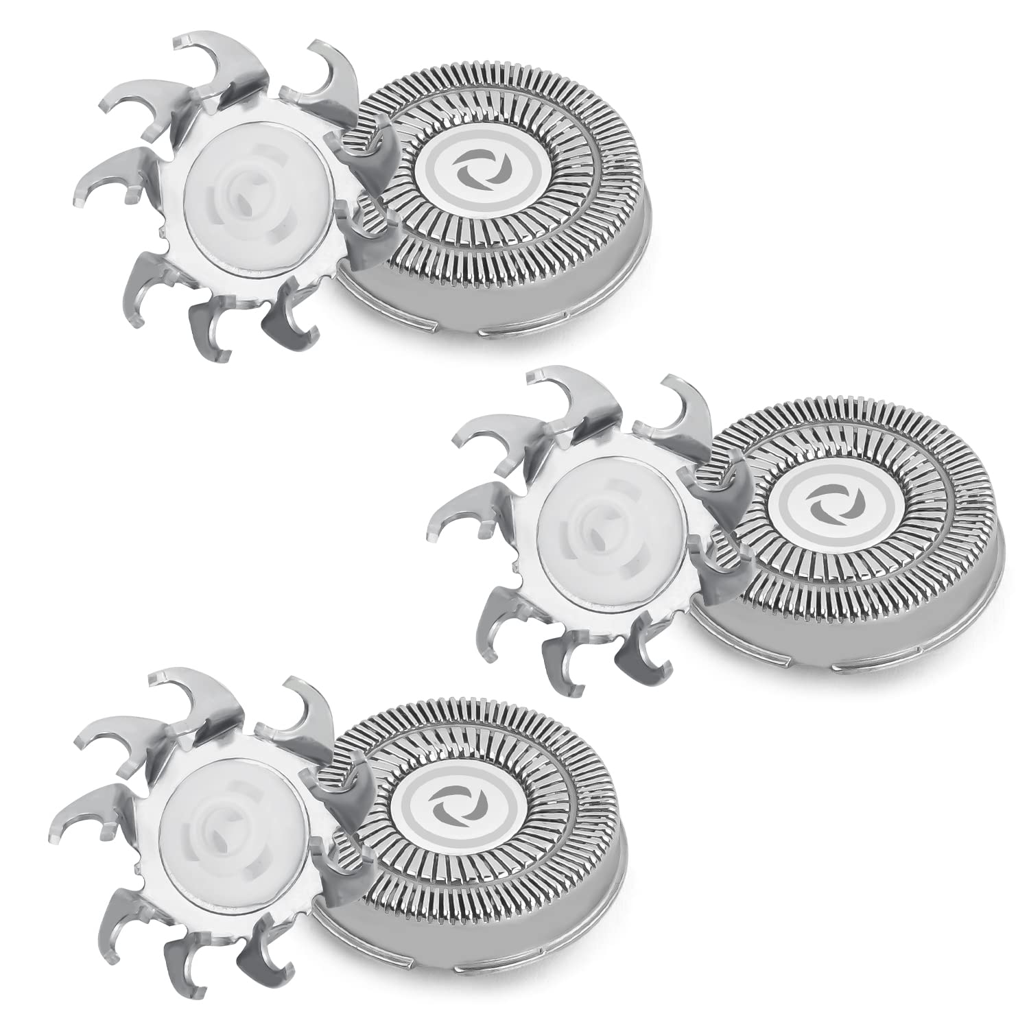 Cabezales de Repuesto Universal para Afeitadora Eléctrica Compatible con Philips Norelco series 3000, 2000, 1000