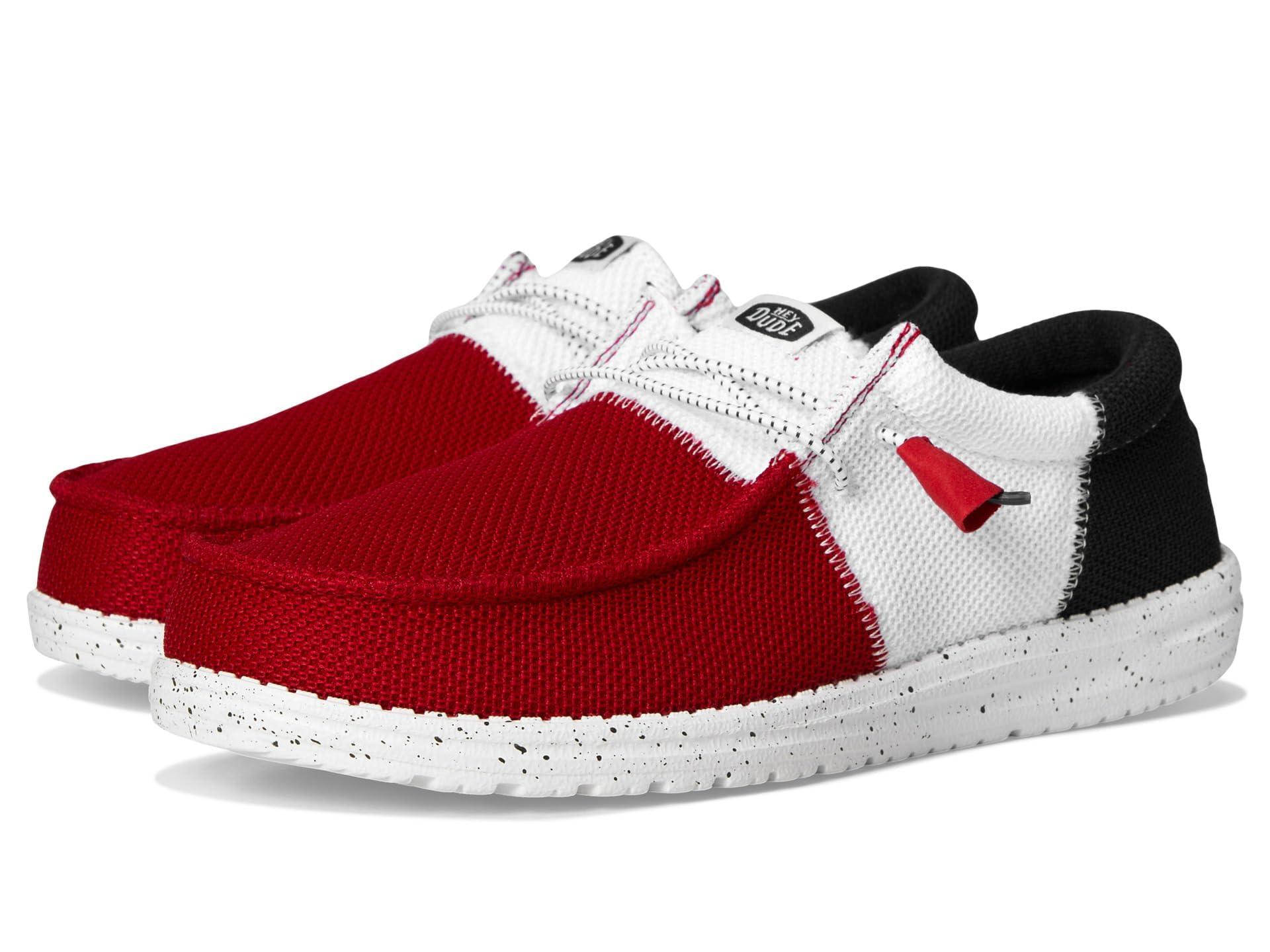 (取寄) ヘイ デュード メンズ ウォーリー トライ バーシティ メッシュ Hey Dude men Wally Tri Varsity Mesh Red/Grey Amazon.co.jp: Hey Dude Men Wally Tri Varsity メッシュ レッド