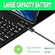 Keyboard case for Samsung Galaxy Tab A11 Plus / A9 Plus 11 inch, Bluetooth Backlit A9+ Keyboard Case with S Pen Holder for A11+ 11", Black Product Image 5