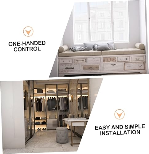 Miniatura 7 de DOITOOL Bisagra de madera de 4 piezas de 7.480 in, bisagra de gabinete de cocina, bisagras de puerta de gabinete de cocina, cierrapuertas de alta