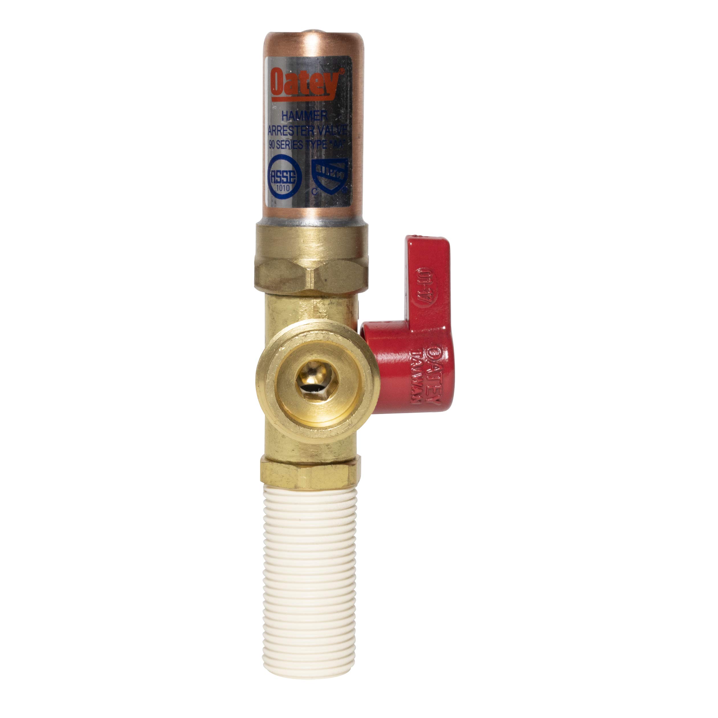 Oatey 38402 Bolas de Grifo empotrables para tomas de lavadora y cocinas modernas