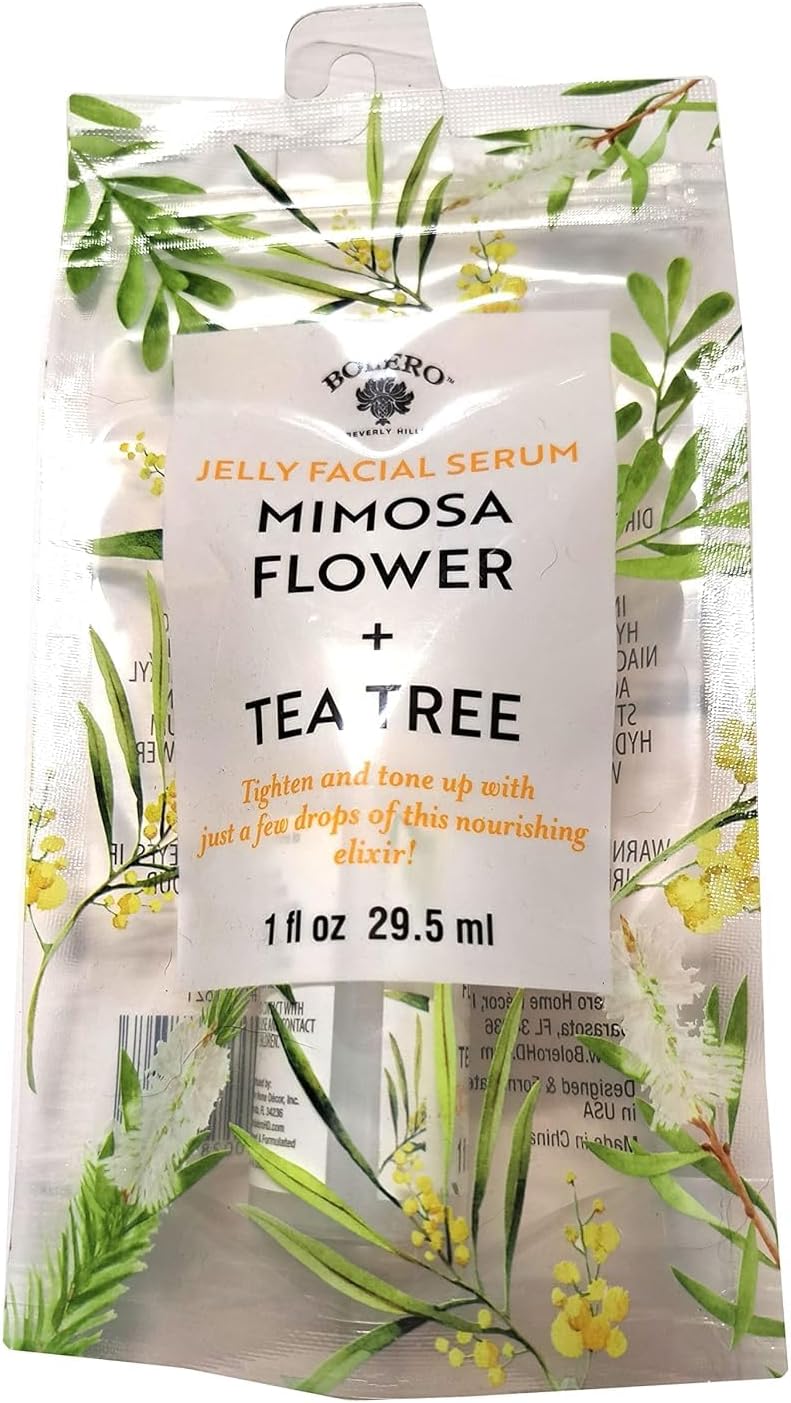 Bolero Beverly Hills Jelly Facial Serum Mimosa Flower + Tea Tree 1fl oz 29.5ml
