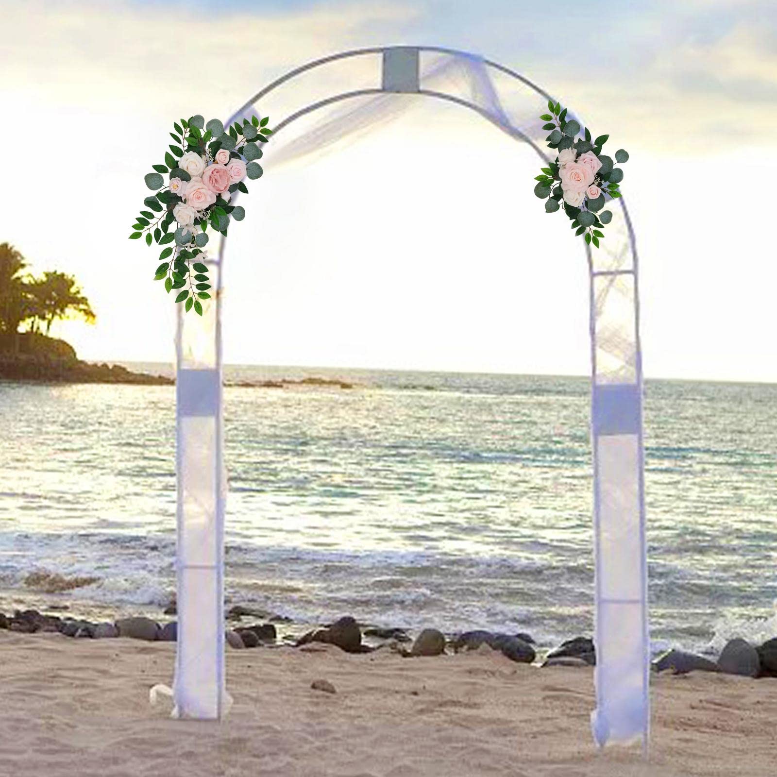 2 de Boda, Flores, Girasoles, Decoración, Estilo Rústico, para Puerta Trasera, Fiesta, Opción 3 F
