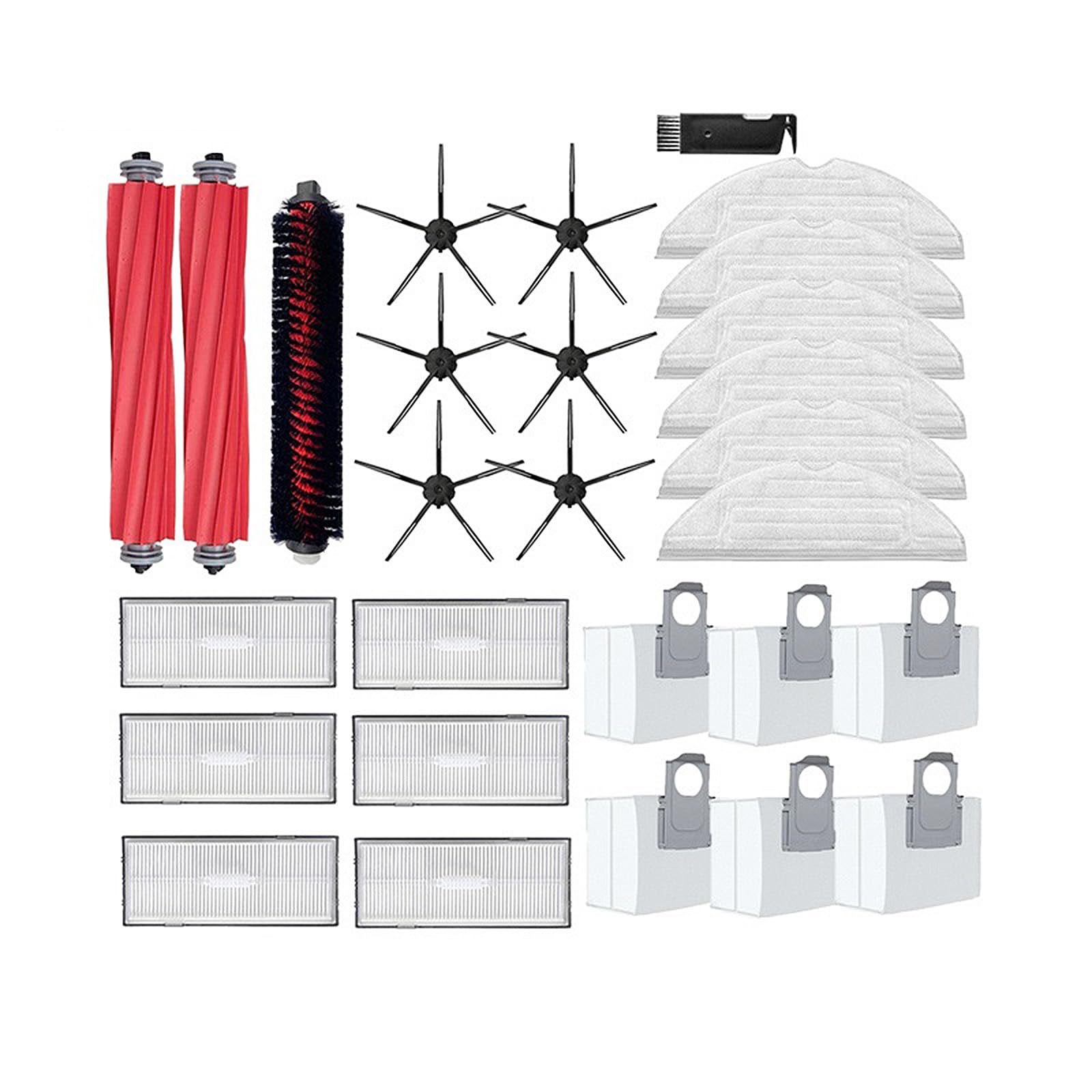 Kalttoy HEPA Filter Main Side Brush Mop Cloth Bag for MaxV MaxV G10S G10S Robot Part Home Appliances Parts Robot Accessories Hepa Filter Bag