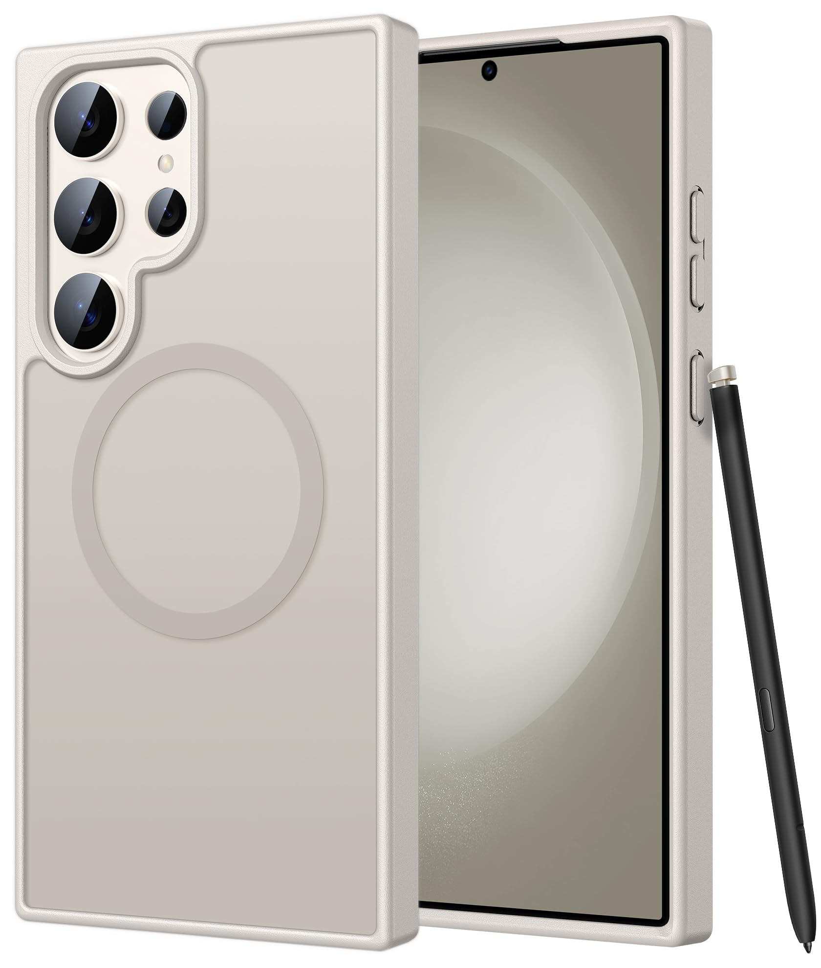 FNTCASE for Samsung Galaxy S23 Ultra Case, Compatible with Magsafe