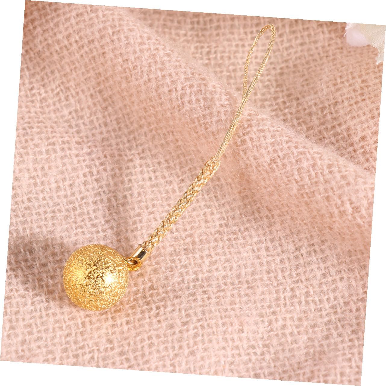 6 Pcs Purse Charm Backpack Pet Bells Cell Phone Decorations Japanese Cell Phone Charms Seal Bell Hanging Decor Mini Bells Band Charms Wallet Accessories Tassel Hanging Bell image 2