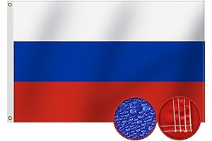 Heavy Duty Russian Flag 3x5 Feet