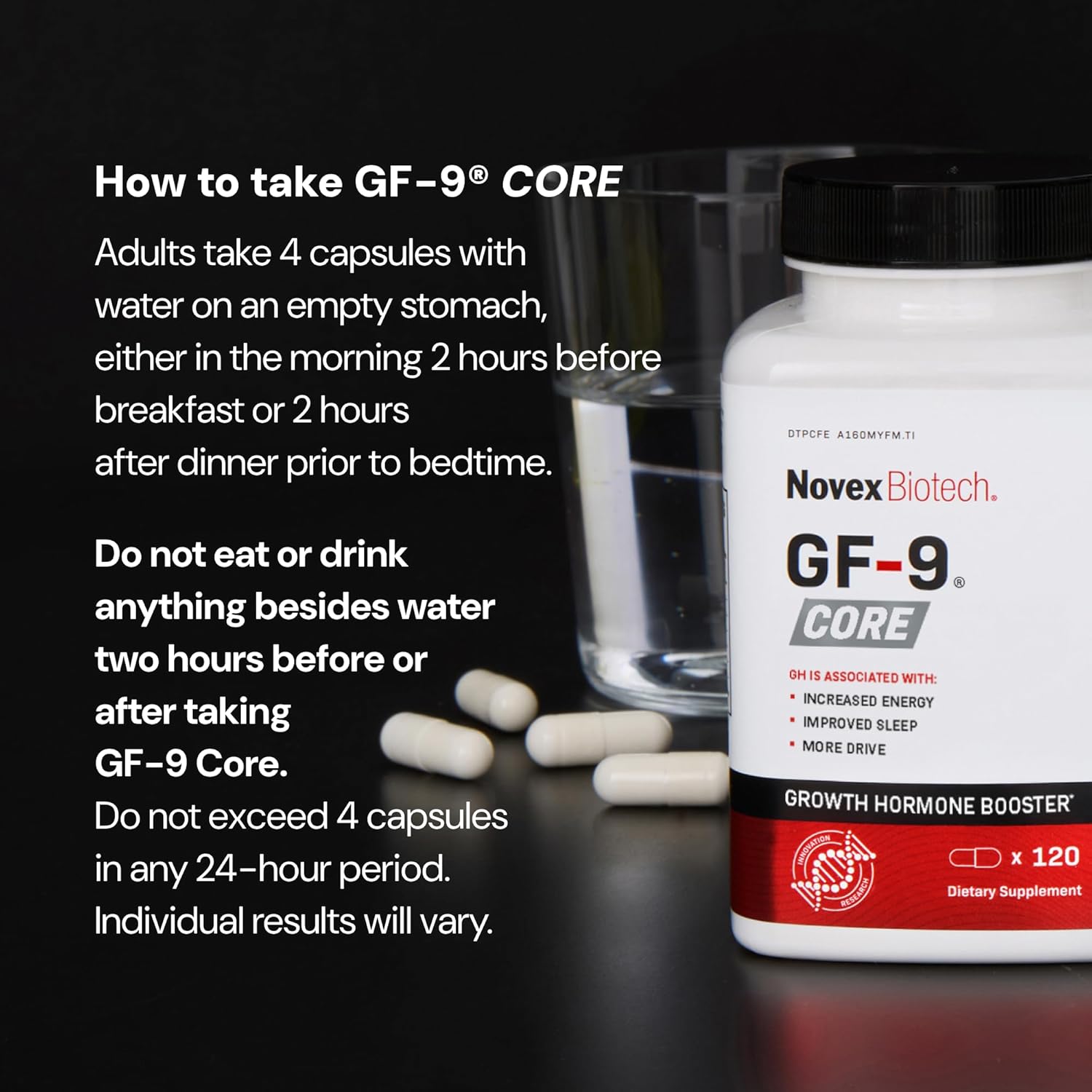 Novex Biotech GF-9 Core - 120 Count