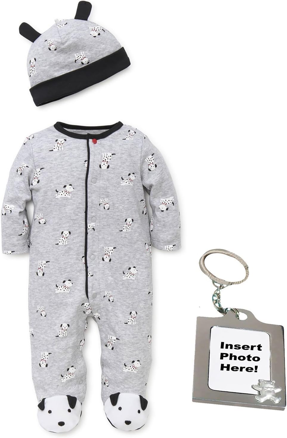 Little Me Dalmatian Dog Footed Sleep and Play Footie