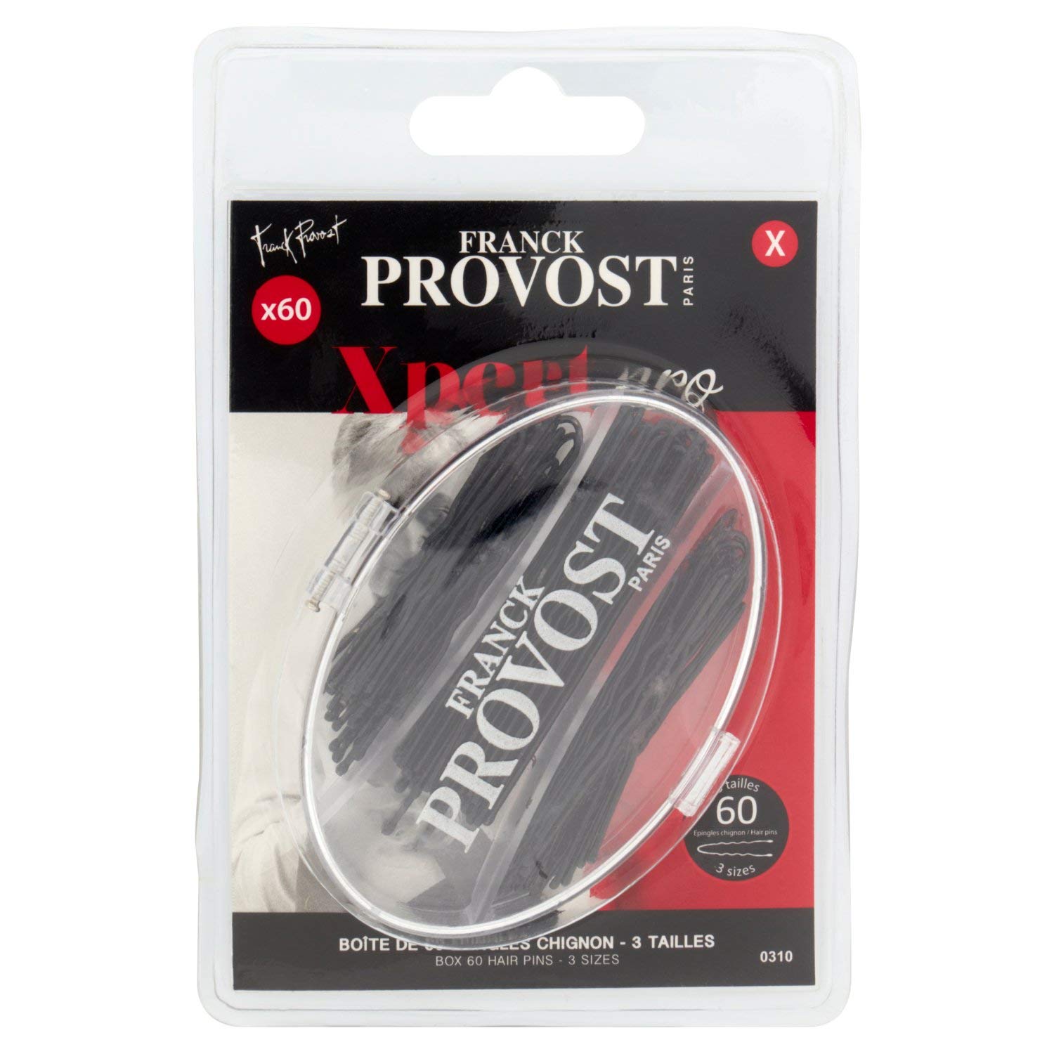 Franck Provost Forcine per capelli, 60 pezzi, Franck Provost