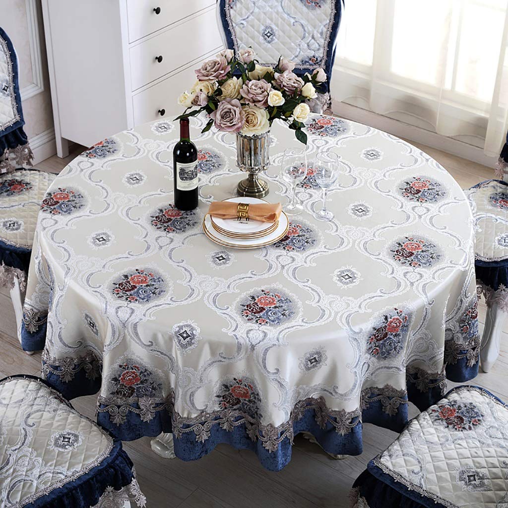 Couvertures de table jetables de luxe rondes WENJUN pour grands buffets