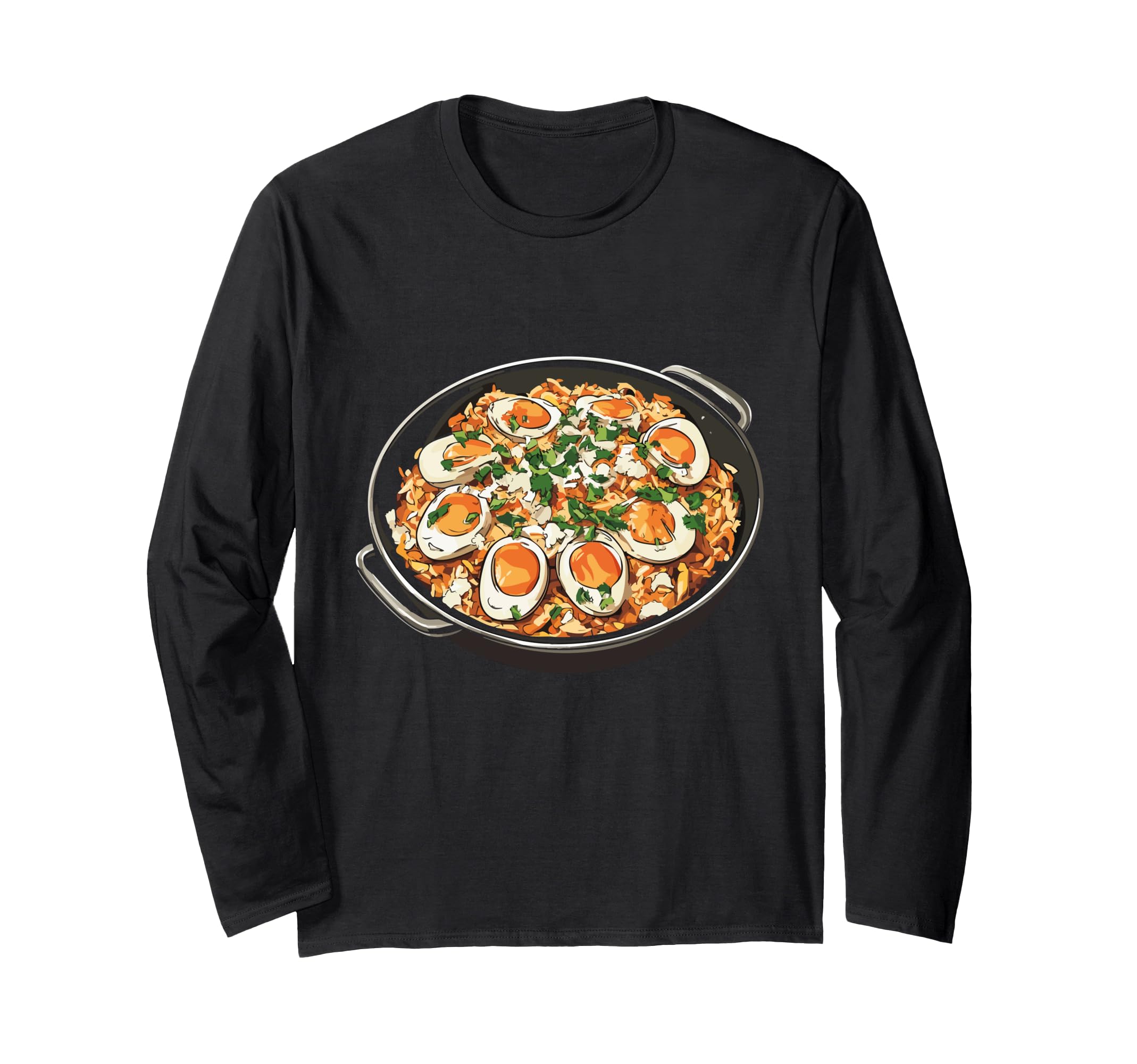 Kedgeree Long Sleeve T-Shirt, Black