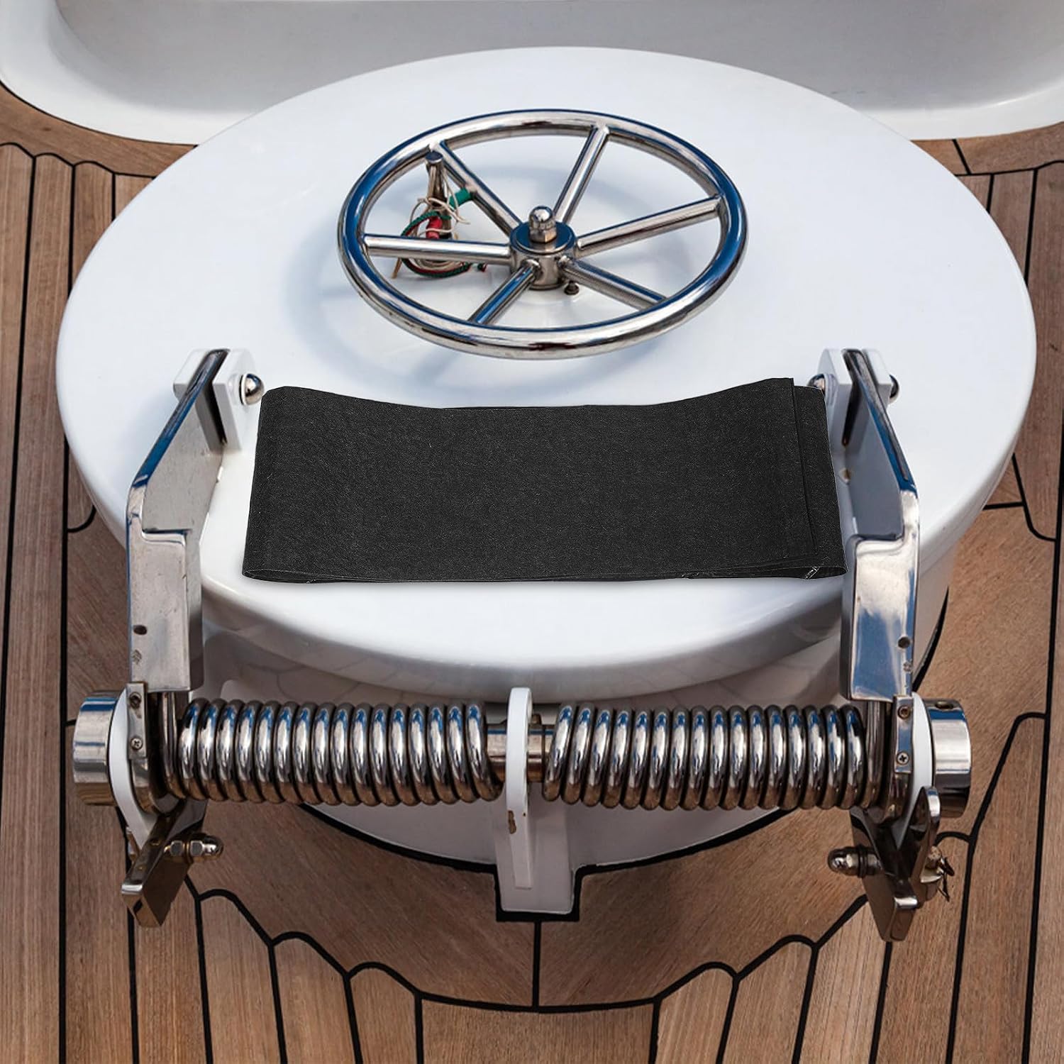 Boat Trailer Bunk Carpet: 13ft X 12 inch Boat Bunk Carpet Parts Accessories - Black Lift Runners Covers - Waterproof Bunker Material for Outdoor