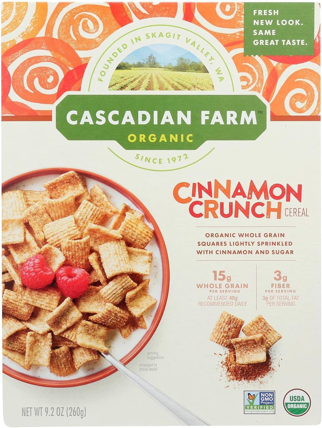 Organic Cinnamon Crunch Cereal (Case of 10)